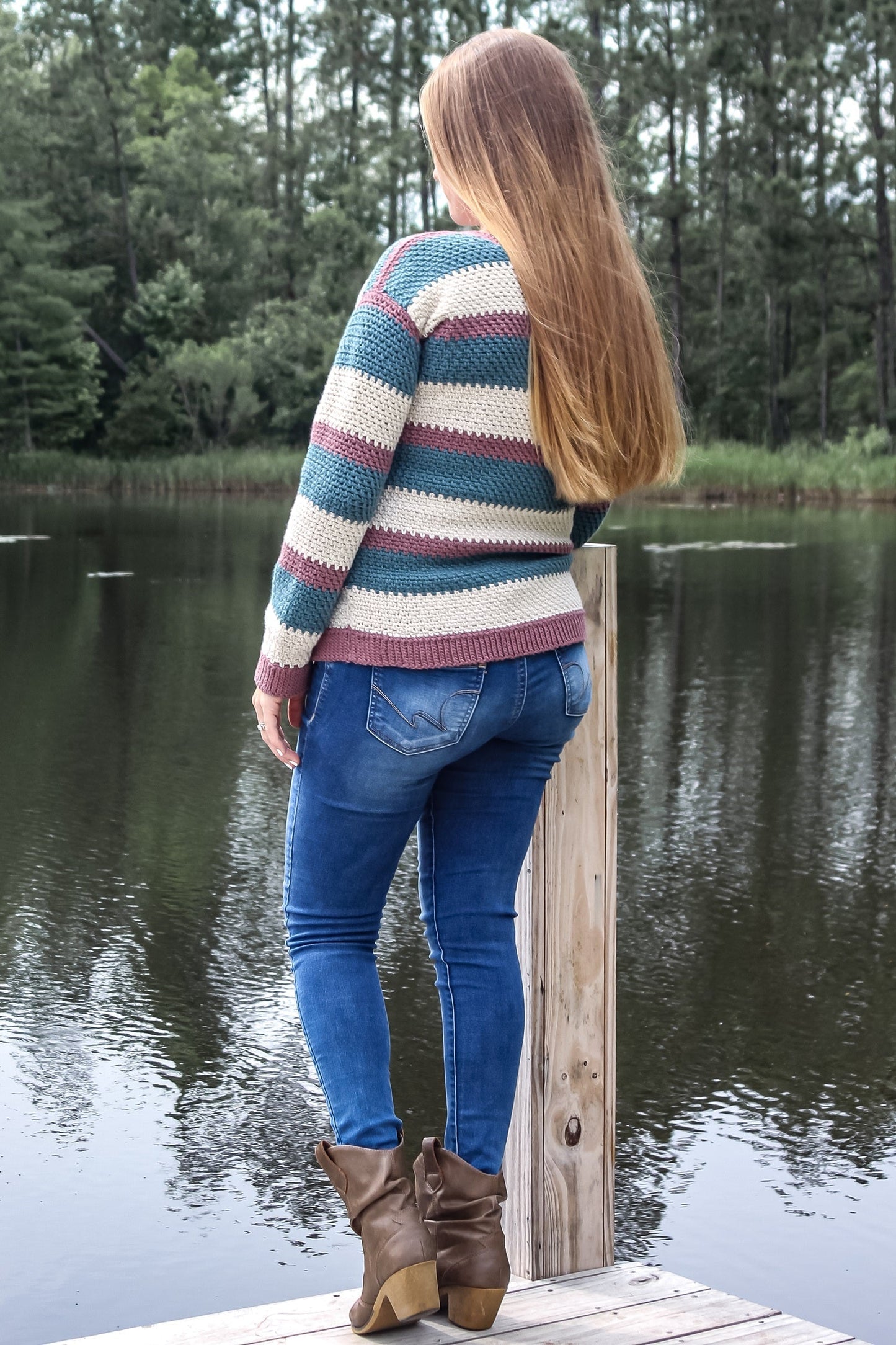 Crochet Kit - Pima Pullover Sweater