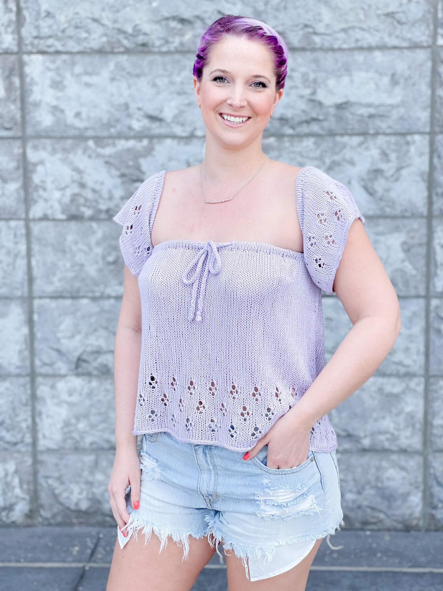Knit Kit - Daisy Summer Blouse