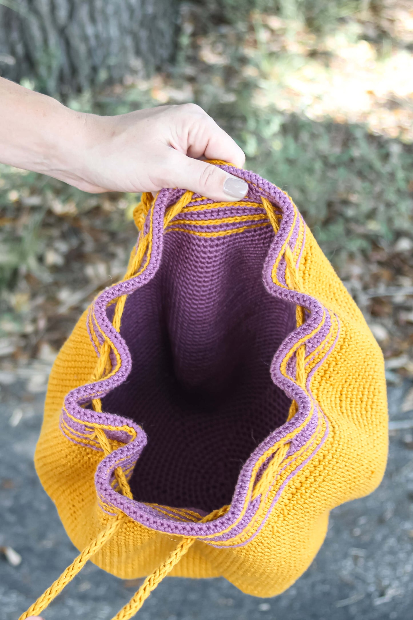 Crochet Kit - Reversible Scrunch Bag