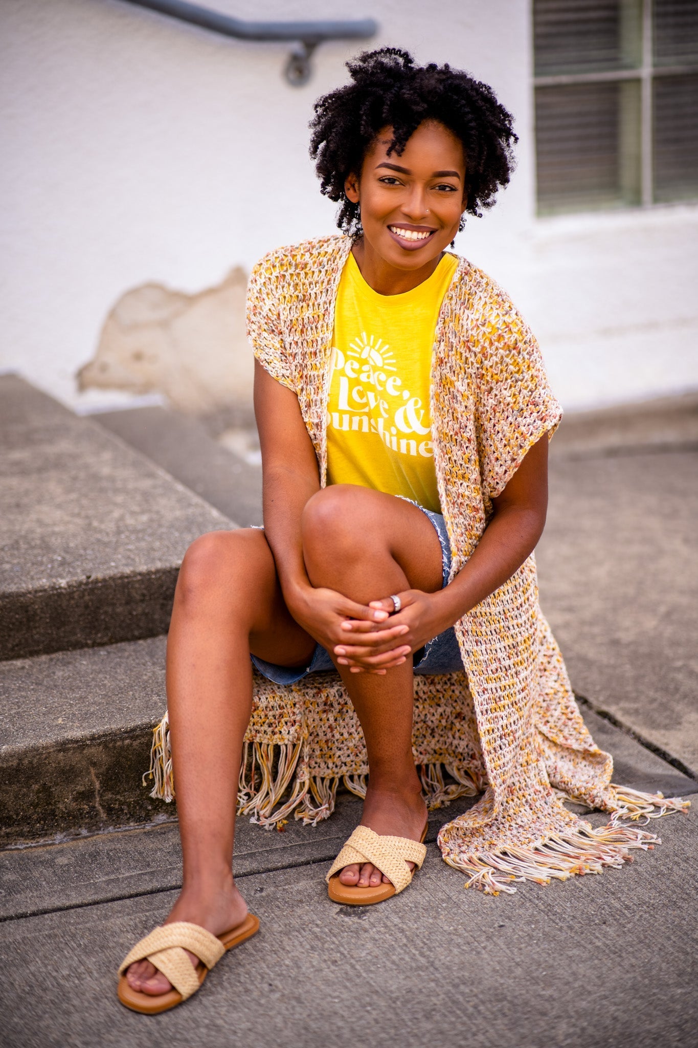 Crochet Kit - Lynn Fringe Vest