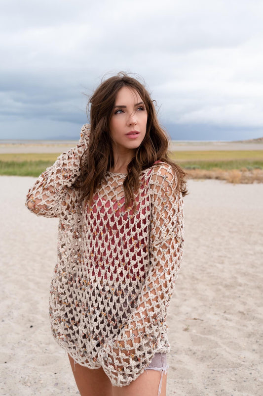Crochet Kit - The Palmar Pullover