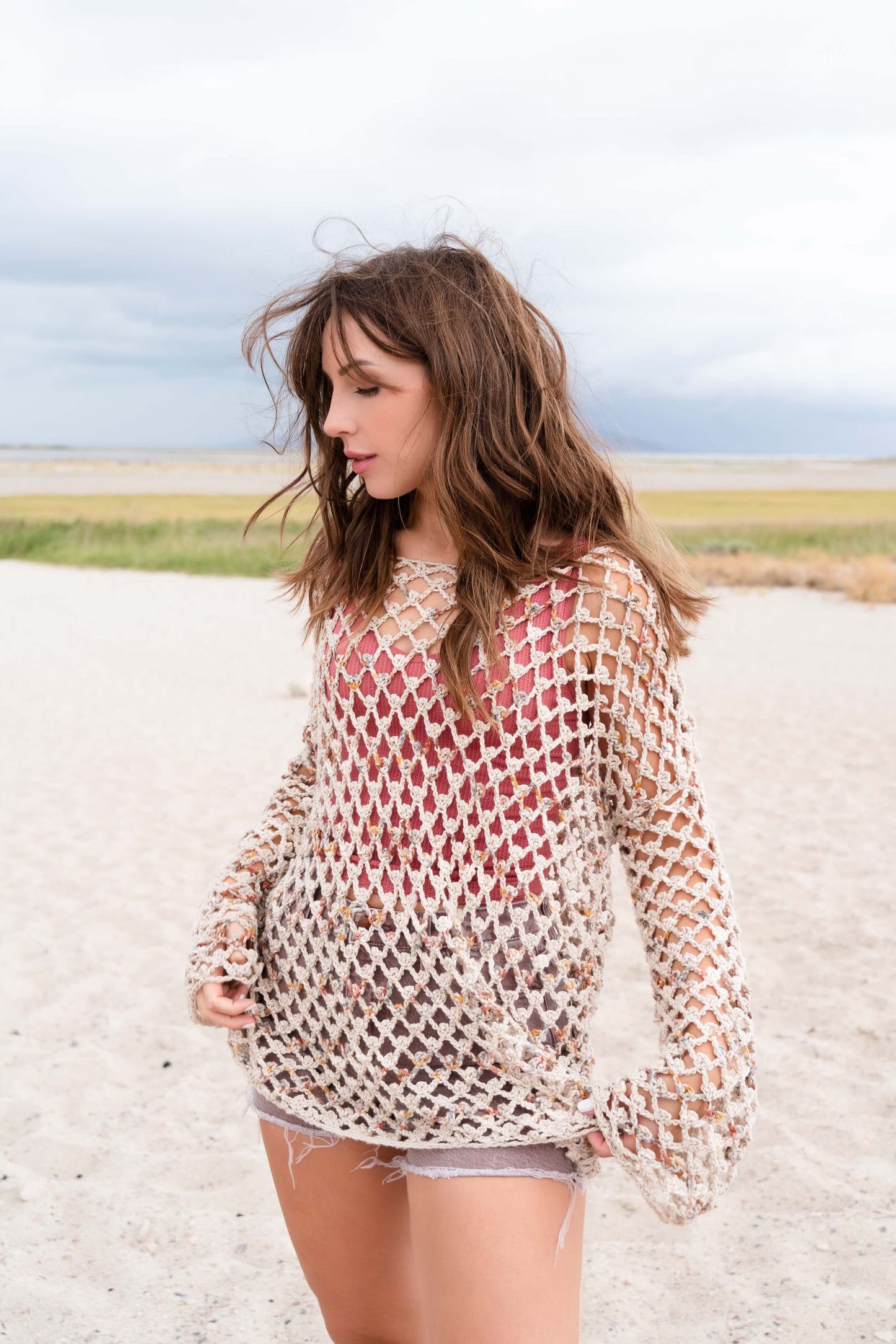Crochet Kit - The Palmar Pullover