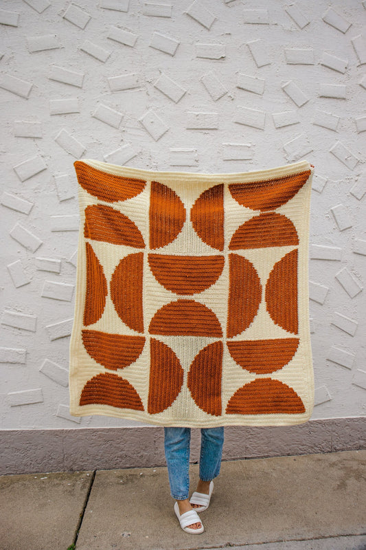Crochet Kit - MCM Throw Blanket