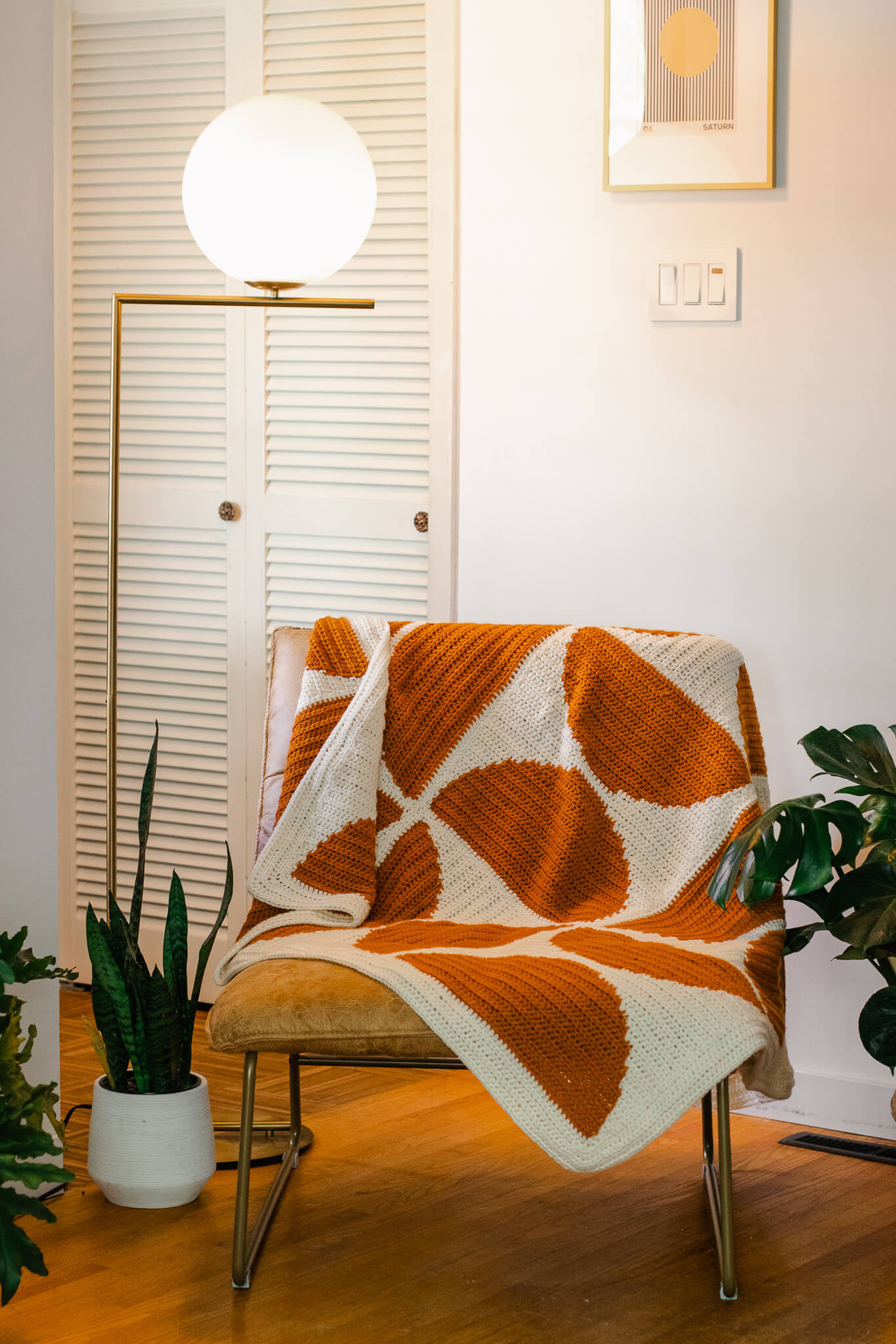 Crochet Kit - MCM Throw Blanket