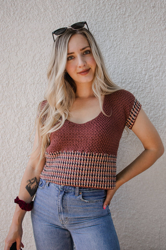 Crochet Kit - Jewel Tone Tee