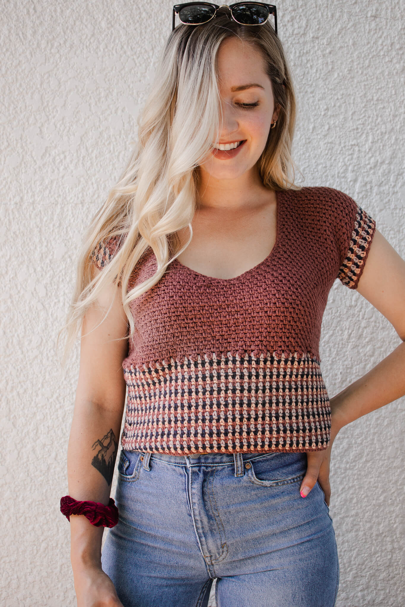 Crochet Kit - Jewel Tone Tee