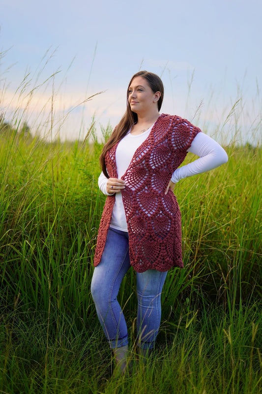 Crochet Kit - Romance Cardi