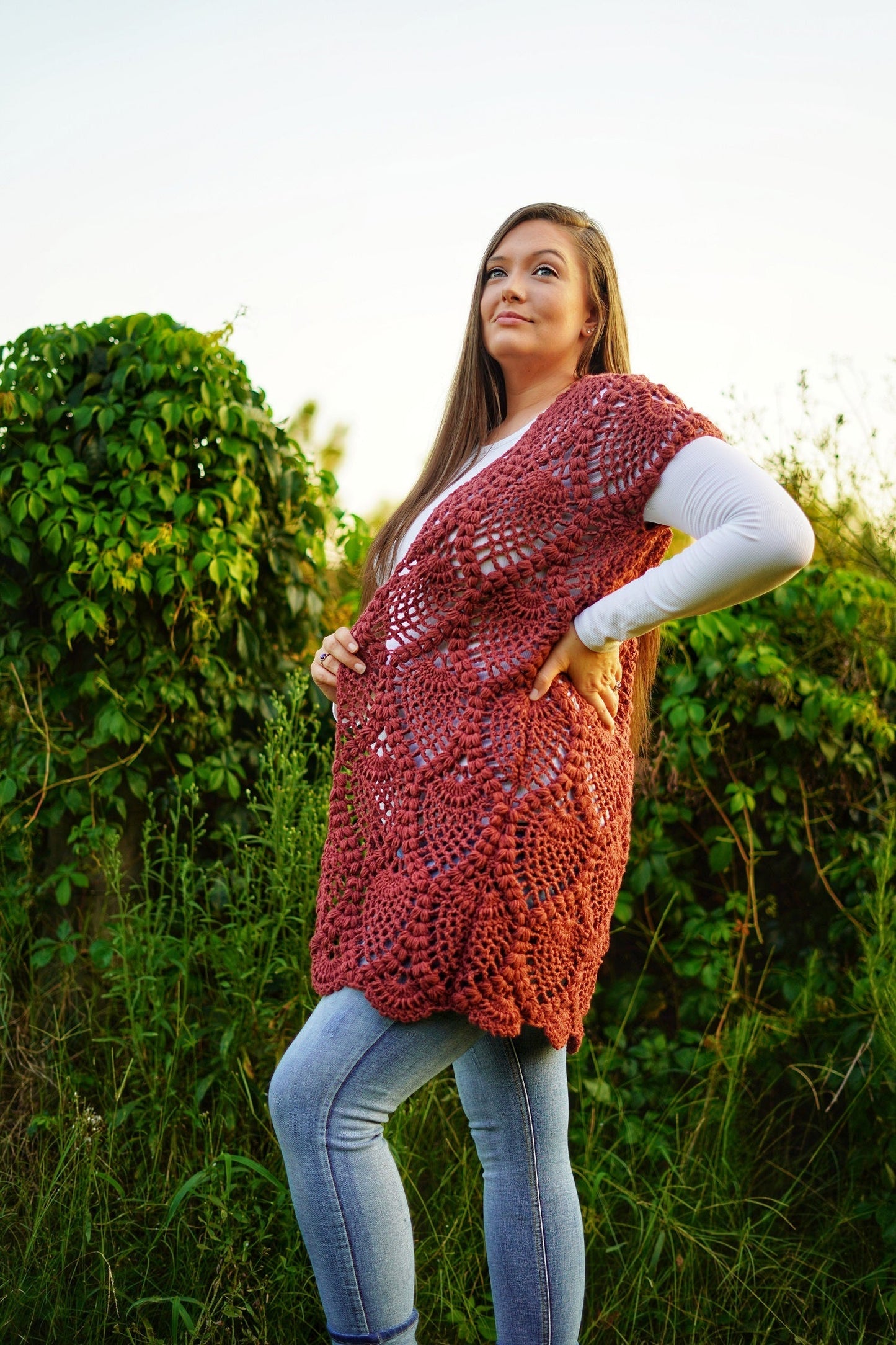 Crochet Kit - Romance Cardi