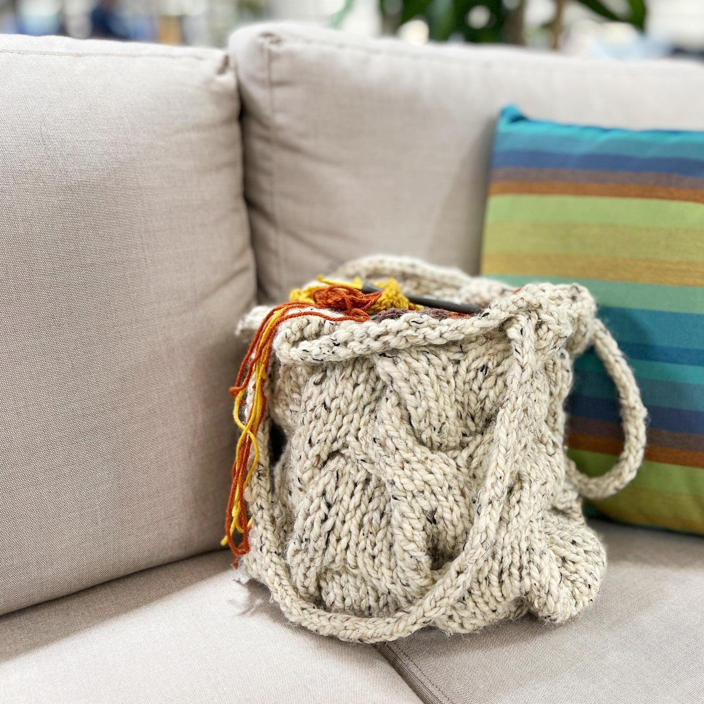 Knit Kit - Drunken Tote