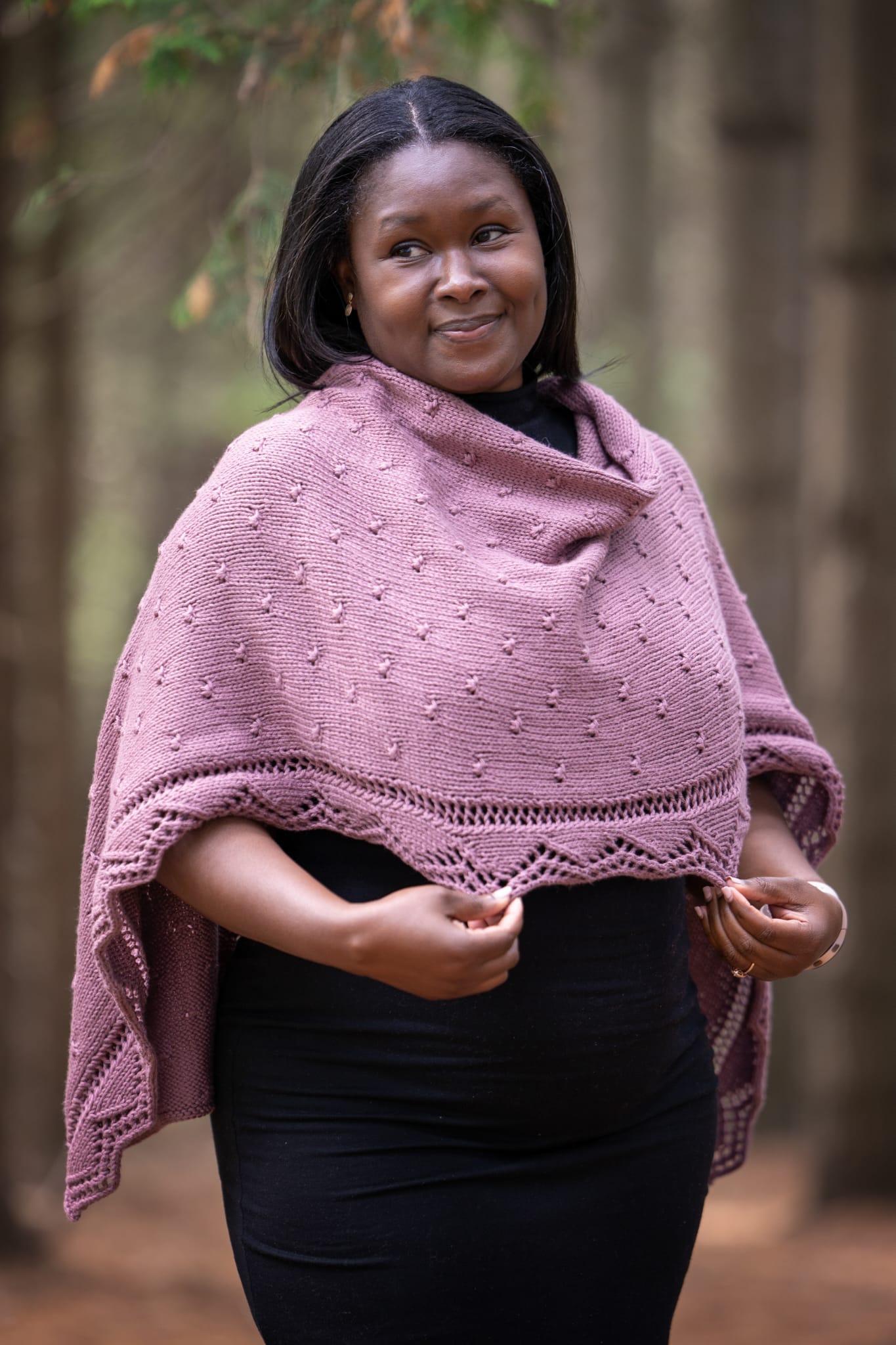 Knit Kit - Lacey Edge Shawl