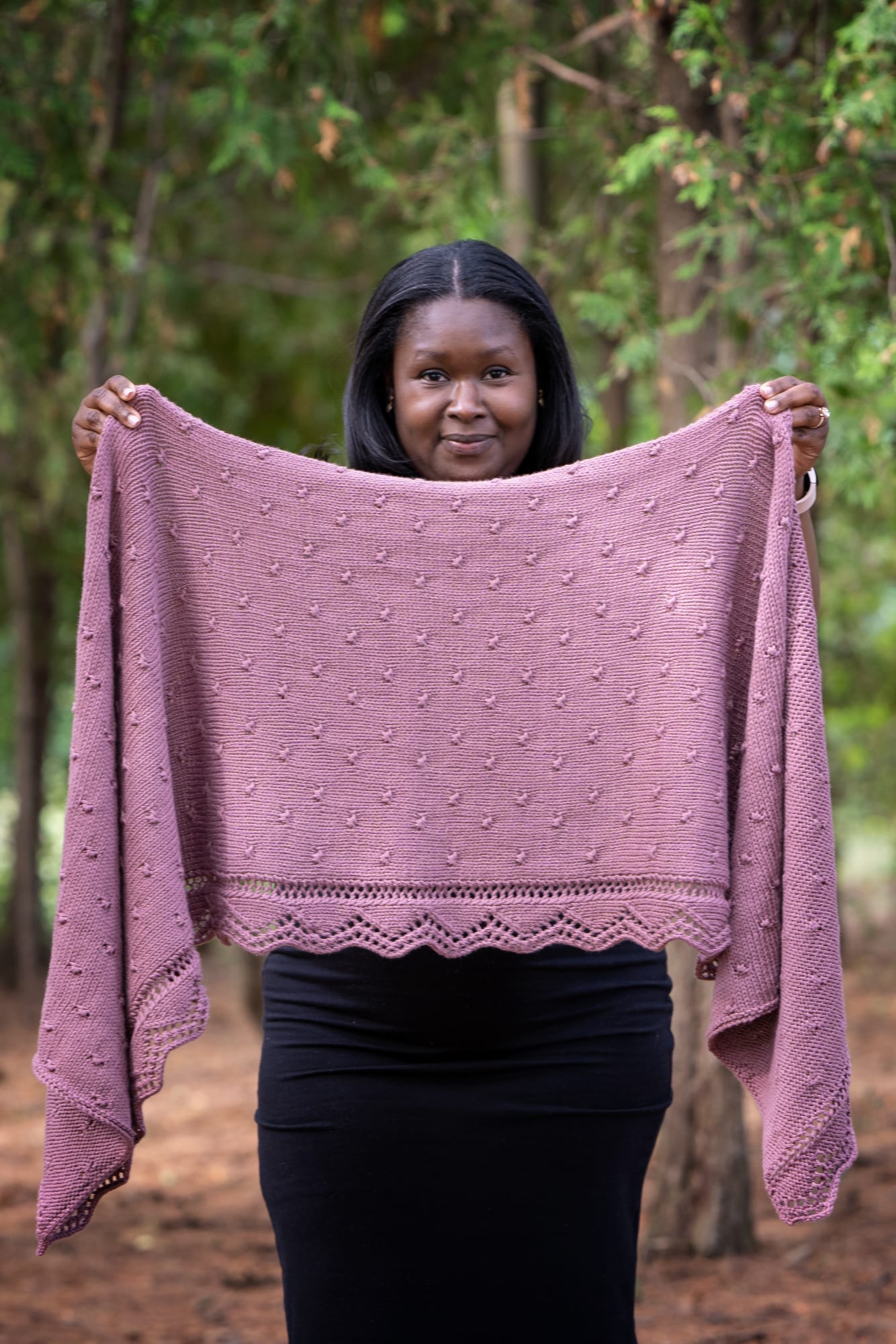 Knit Kit - Lacey Edge Shawl