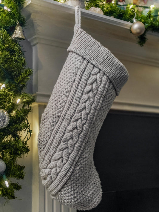 Knit Kit - Sleigh Tracks Stocking
