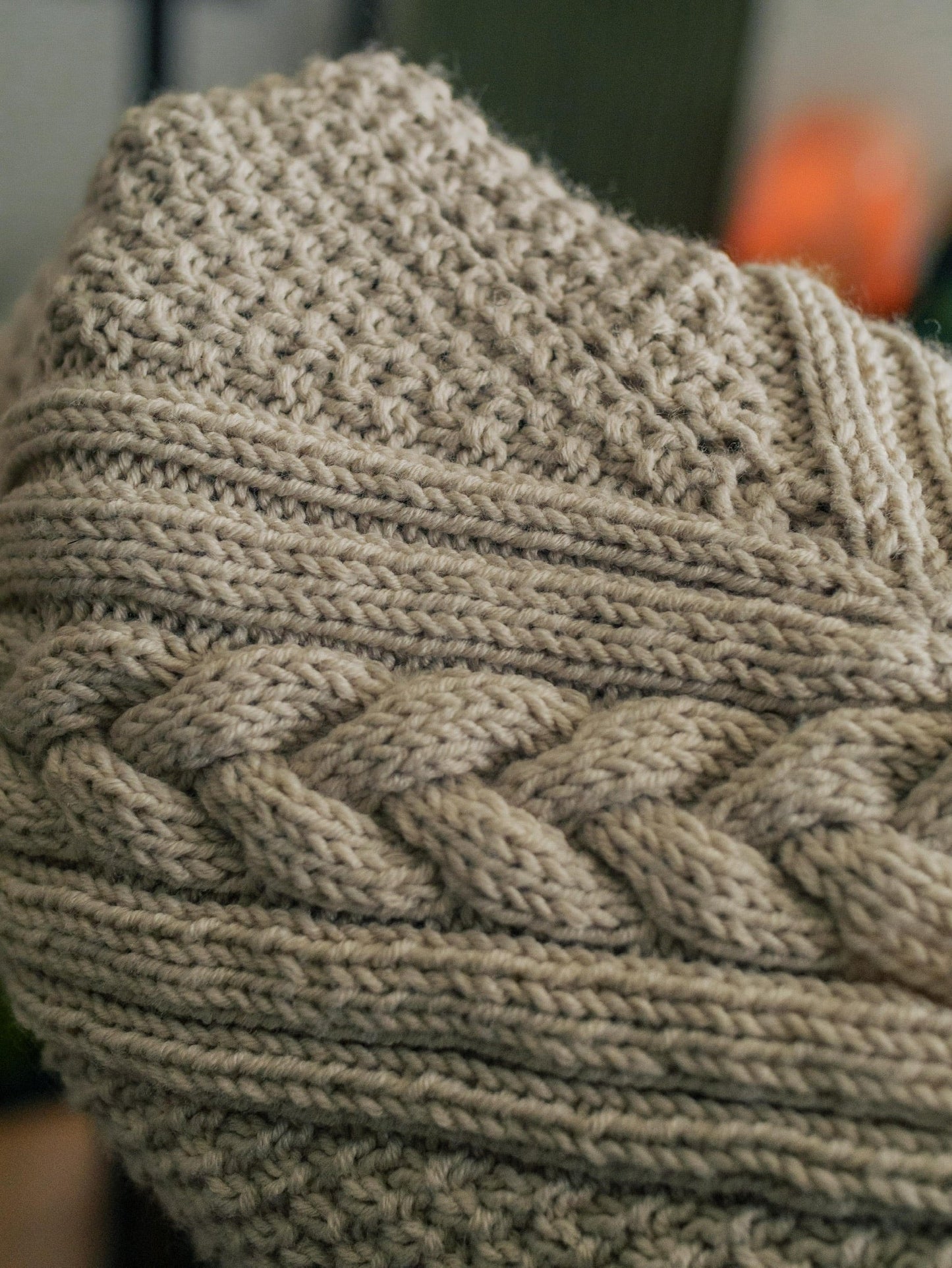 Knit Kit - Sleigh Tracks Stocking