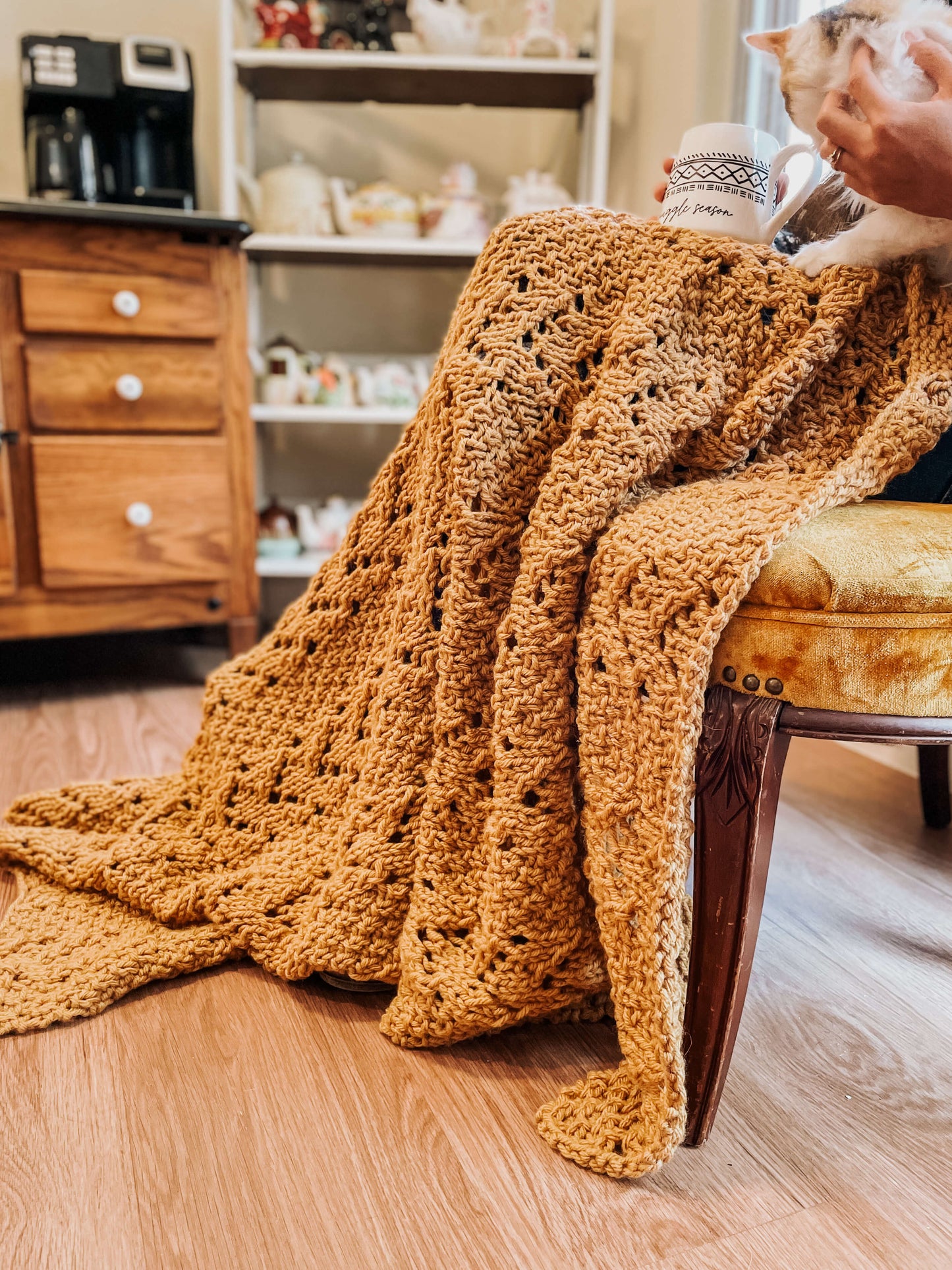 Knit Kit - Elayne Afghan