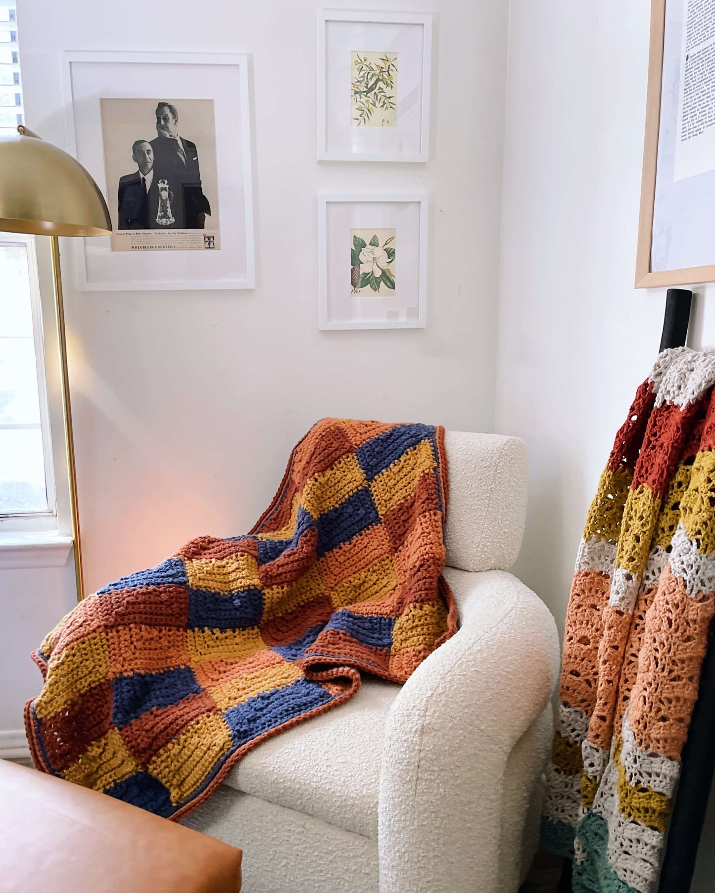 Crochet Kit - Cobblestone Steps Throw