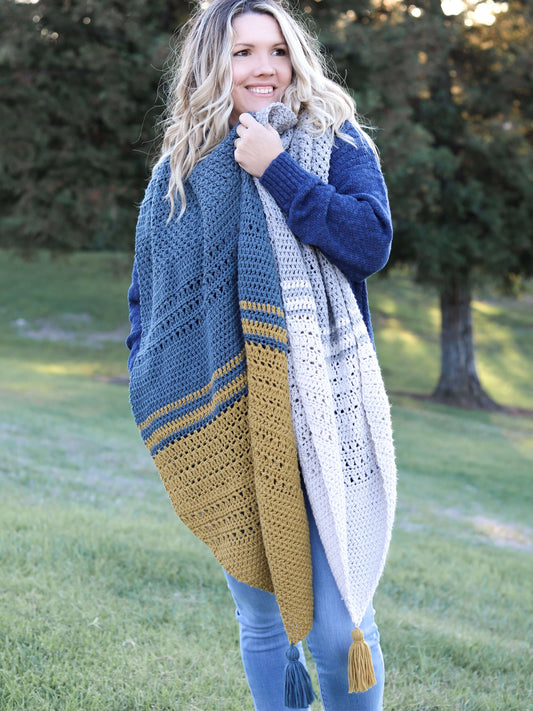 Crochet Kit - Cirrus Wrap