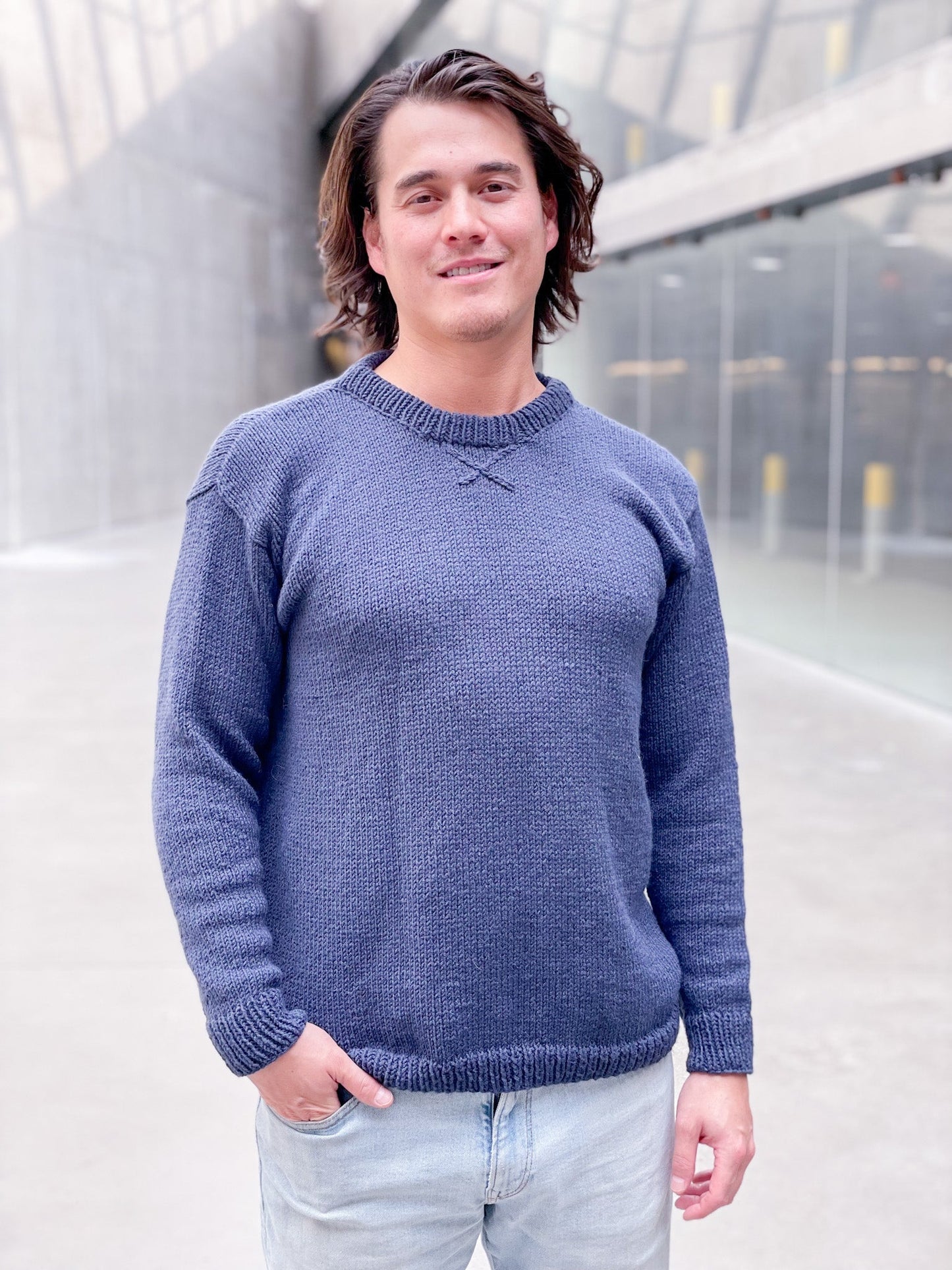 Knit Kit - His Classic Crew