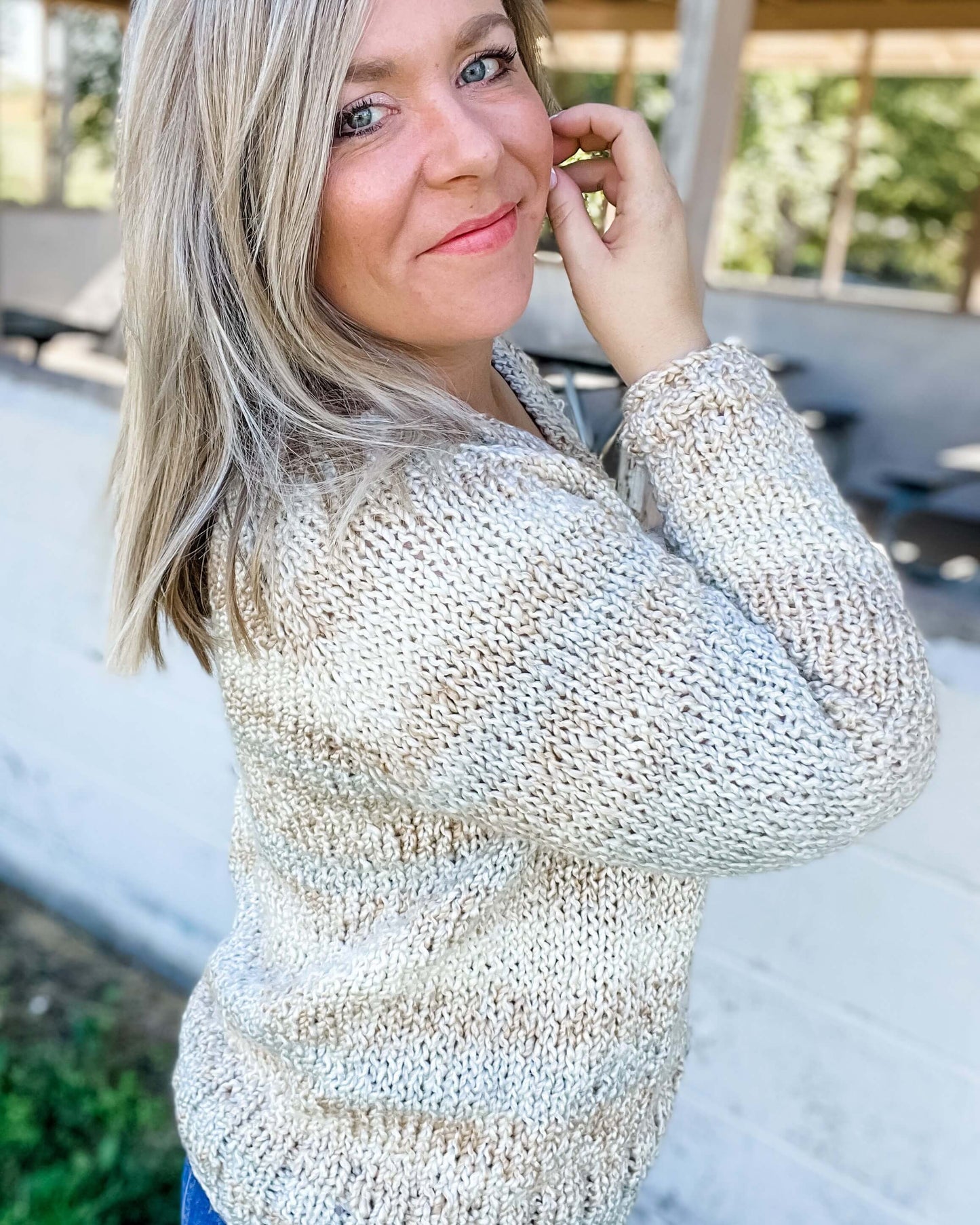 Knit Kit - Campfire Raglan