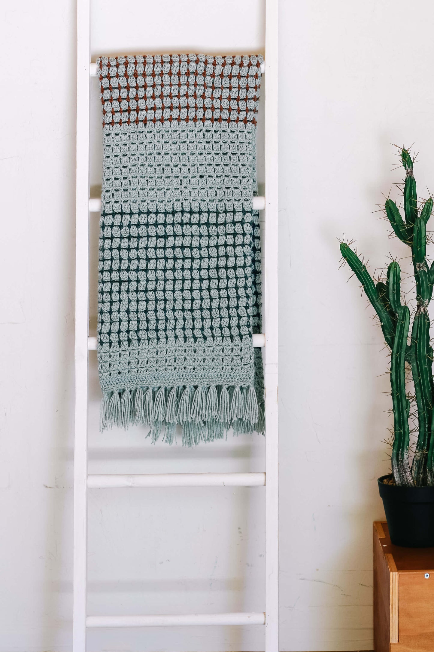 Crochet Kit - Block Stitch Blanket