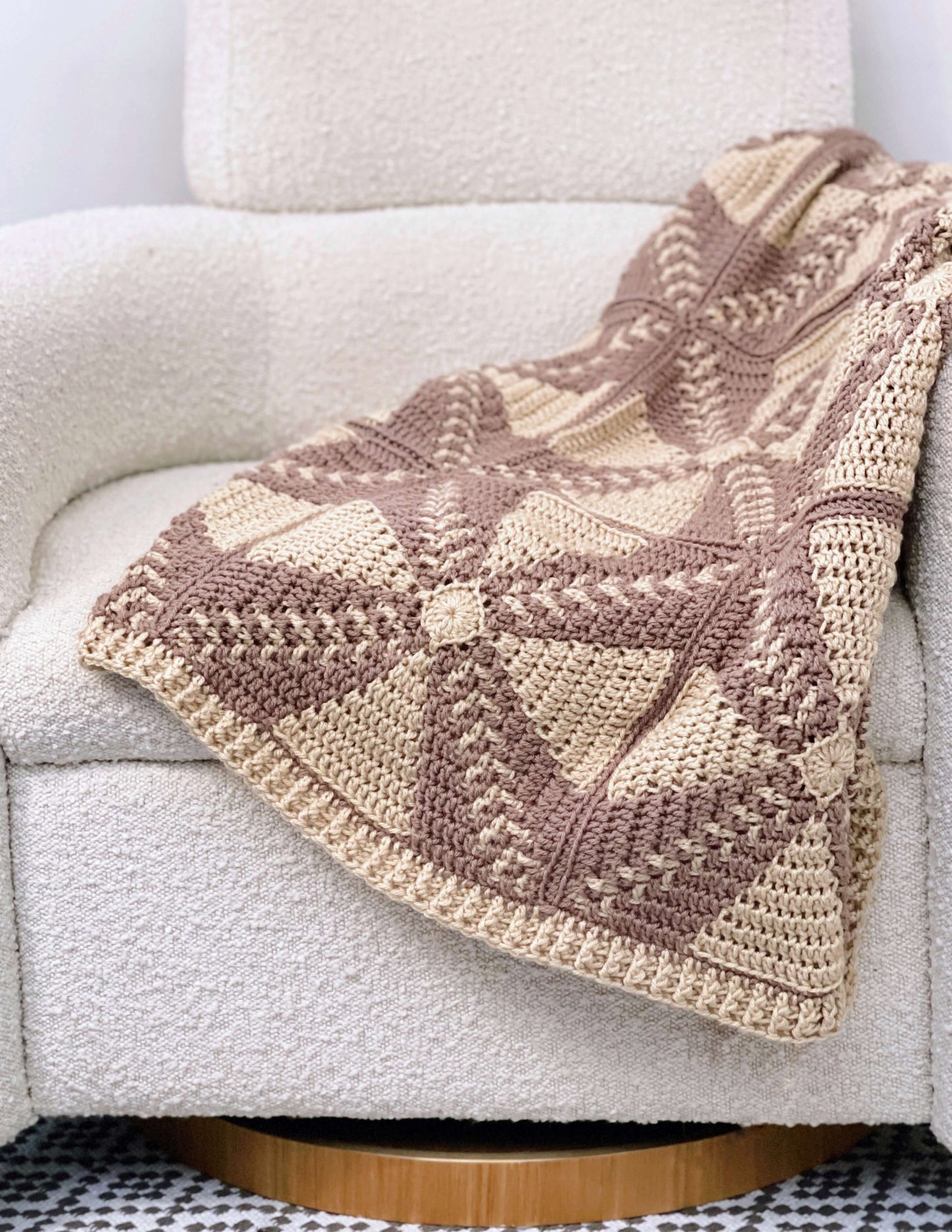 Crochet Kit - Autumn Dunes Throw