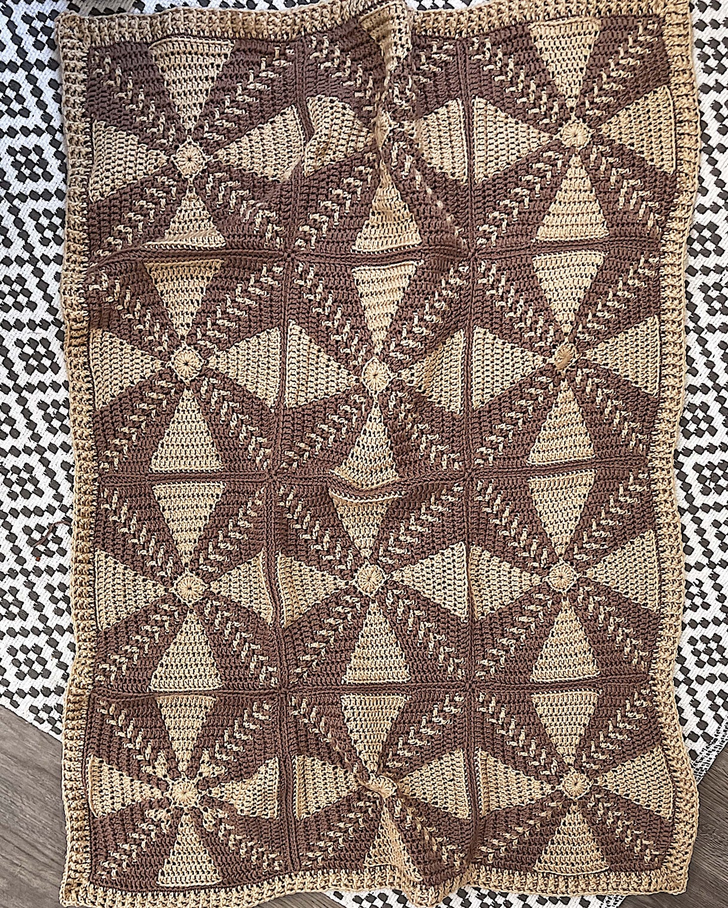 Crochet Kit - Autumn Dunes Throw