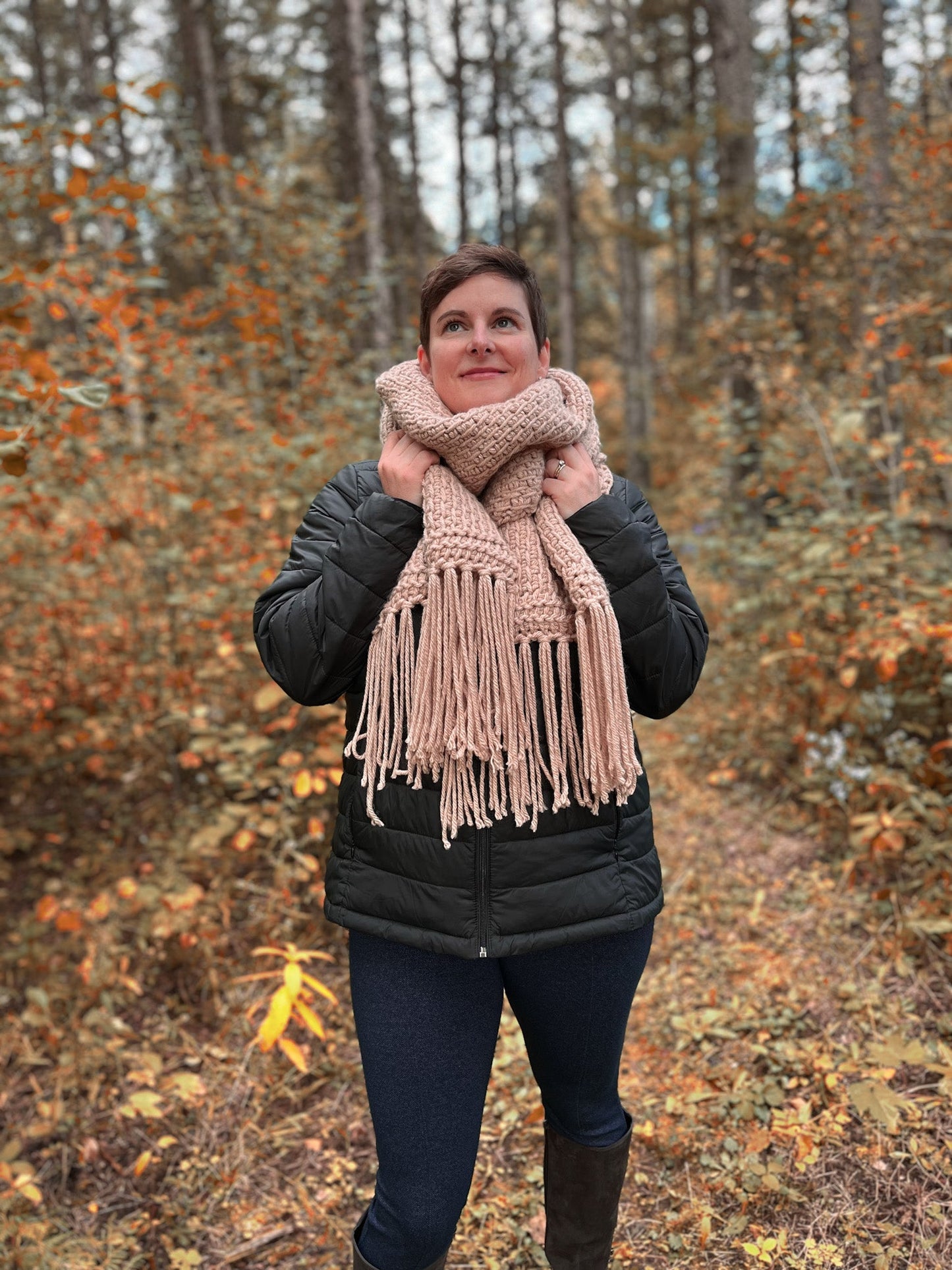 Crochet Kit - Bridle Path Scarf