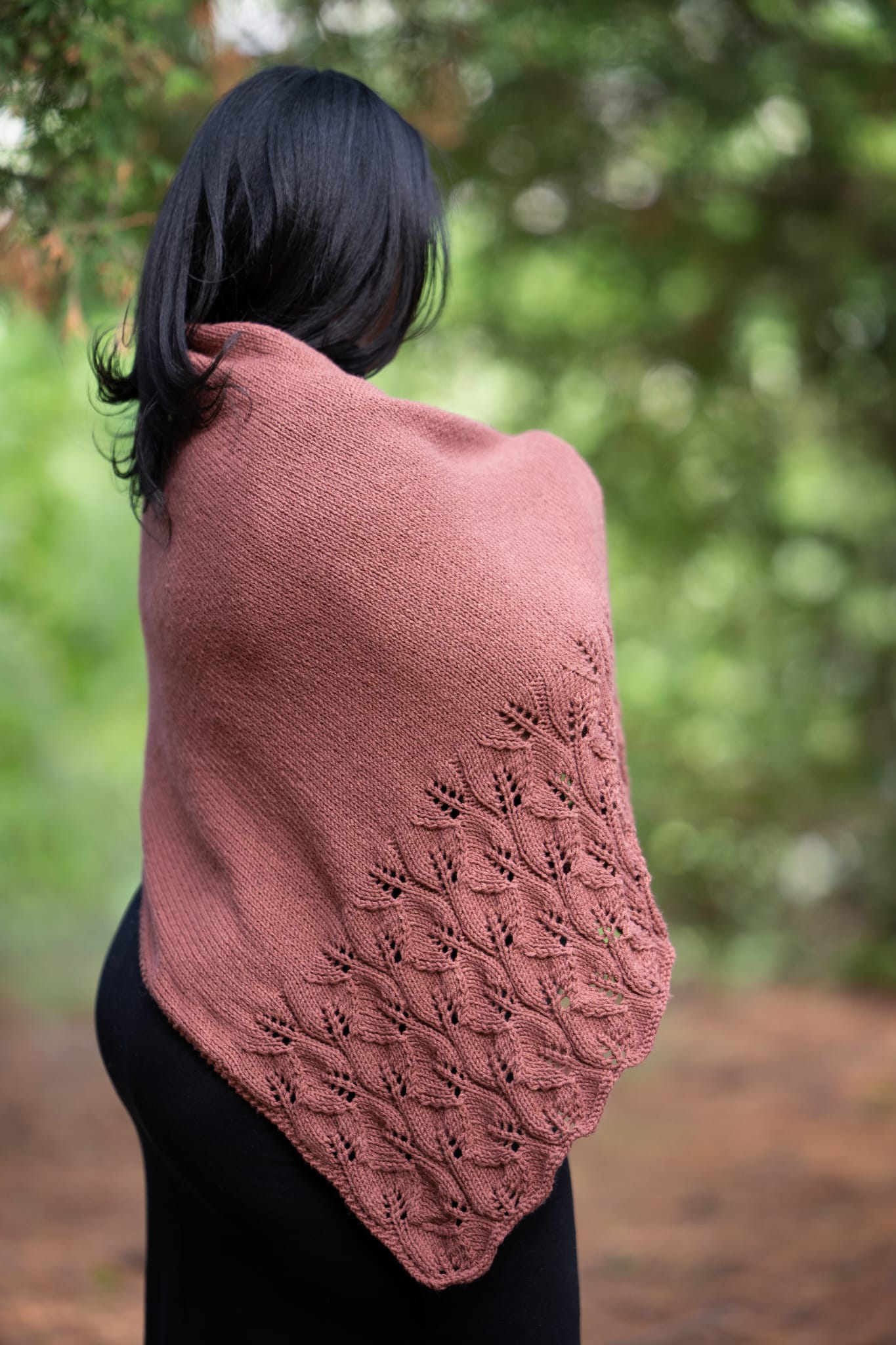Knit Kit - Leafey Shawl