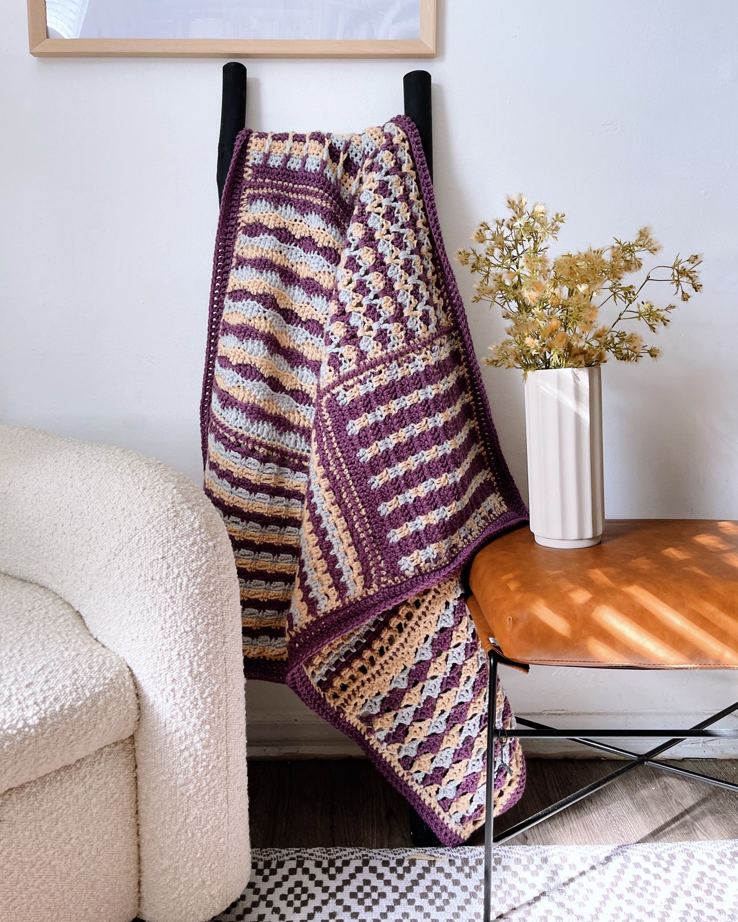 Crochet Kit - Three's a Party Throw