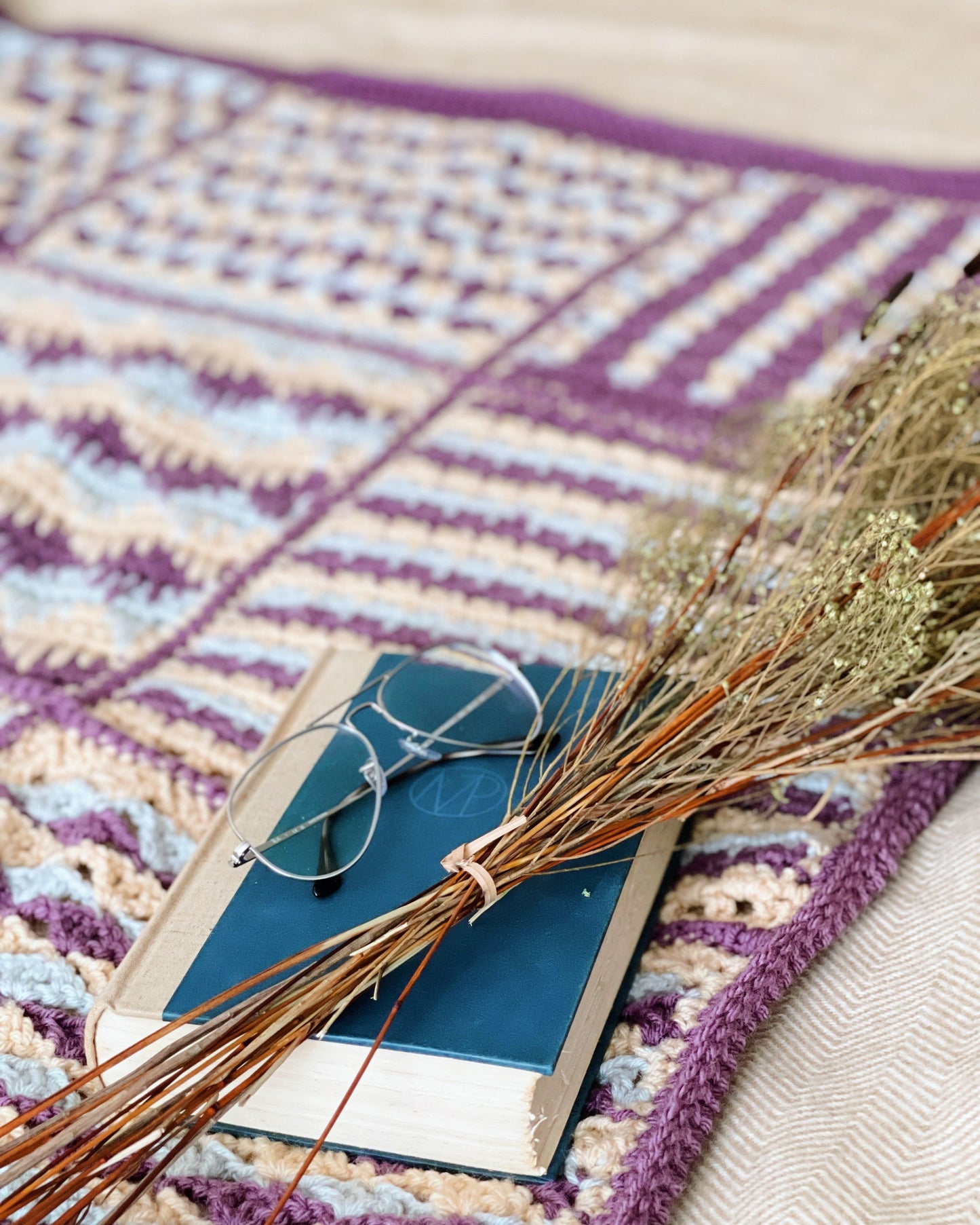 Crochet Kit - Three's a Party Throw
