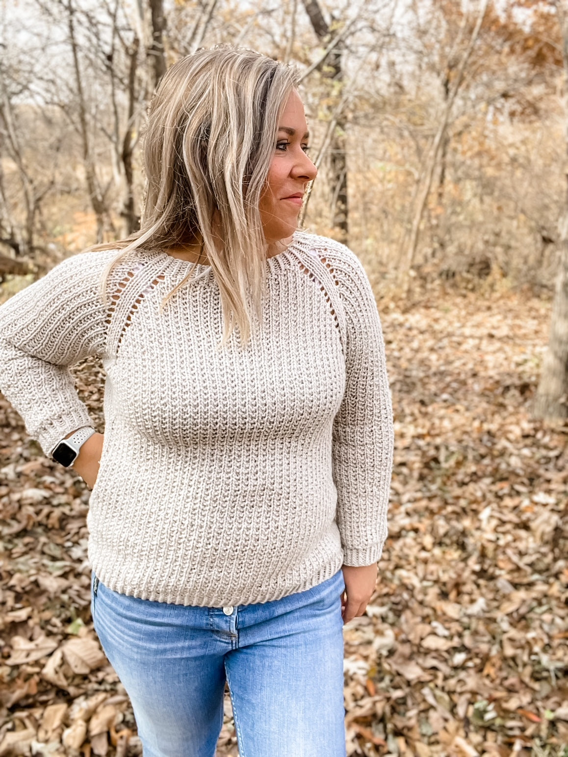 Knit Kit - Moonstone Raglan