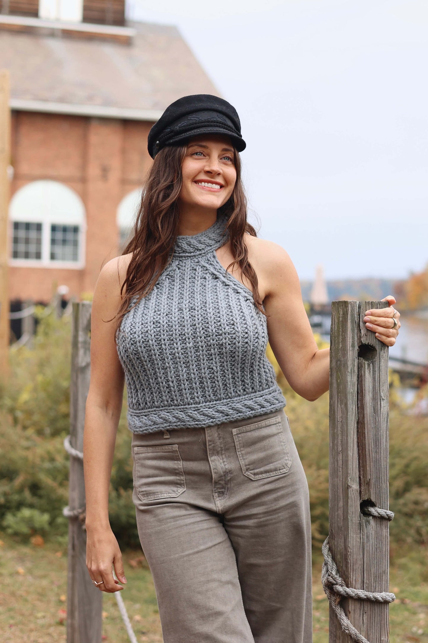 Knit Kit - Blue Point Halter