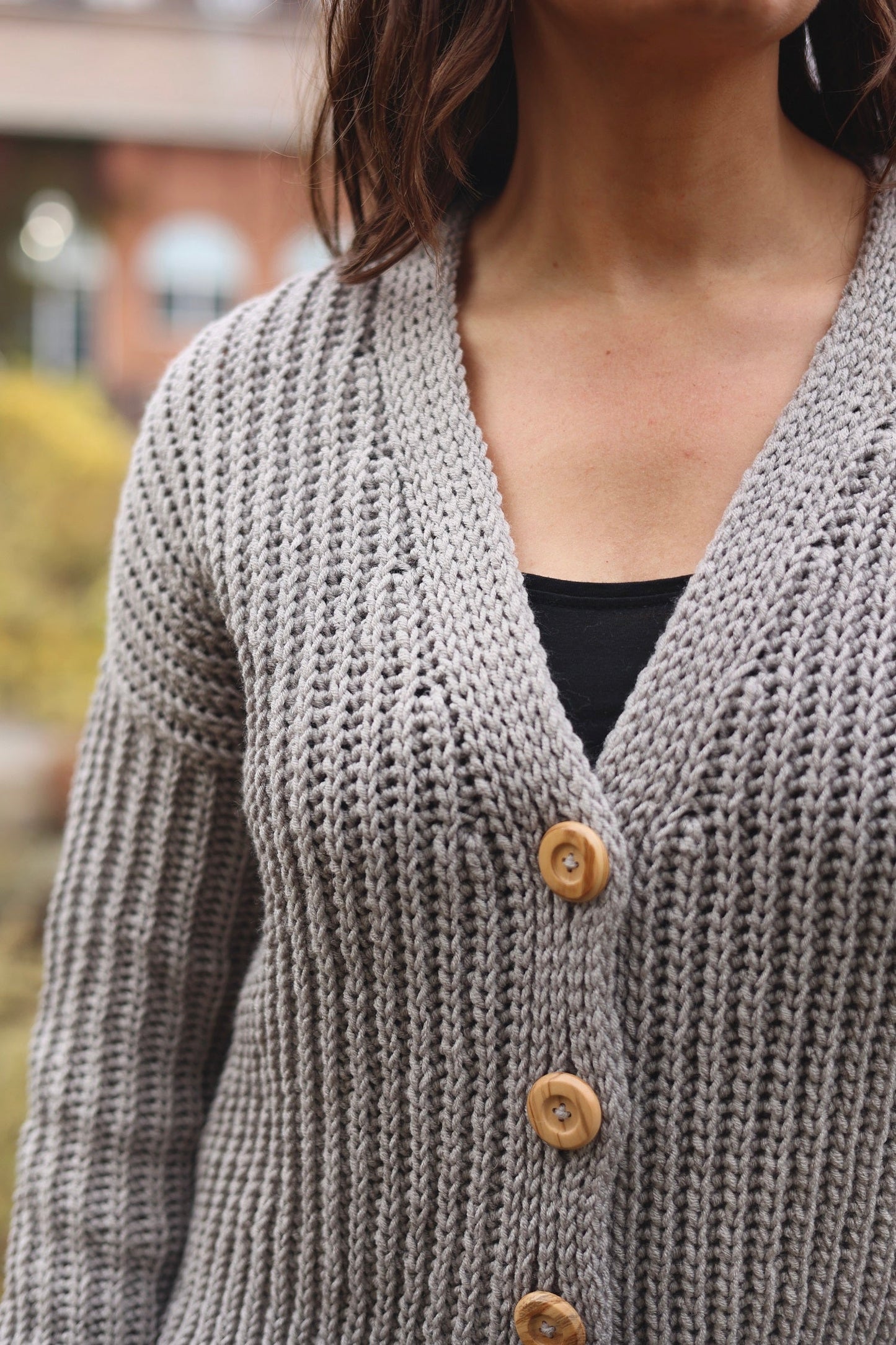 Nantucket Ribbed Cardigan (Crochet)