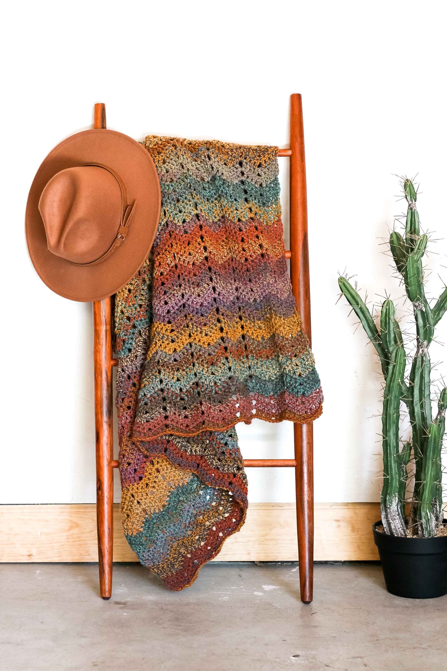 Crochet Kit - Mesa Ripple Blanket