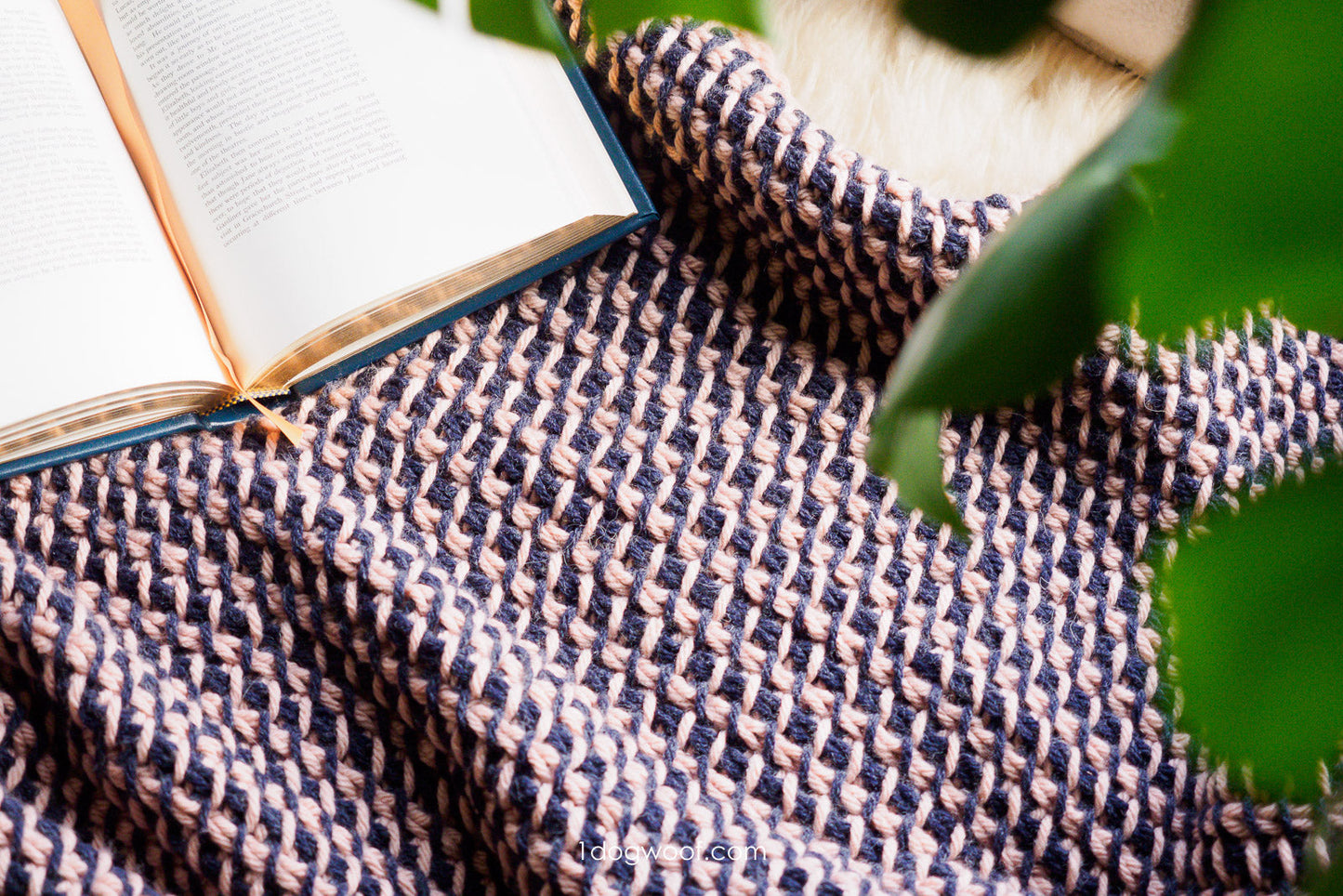 Crochet Kit - Woven Stripes Blanket