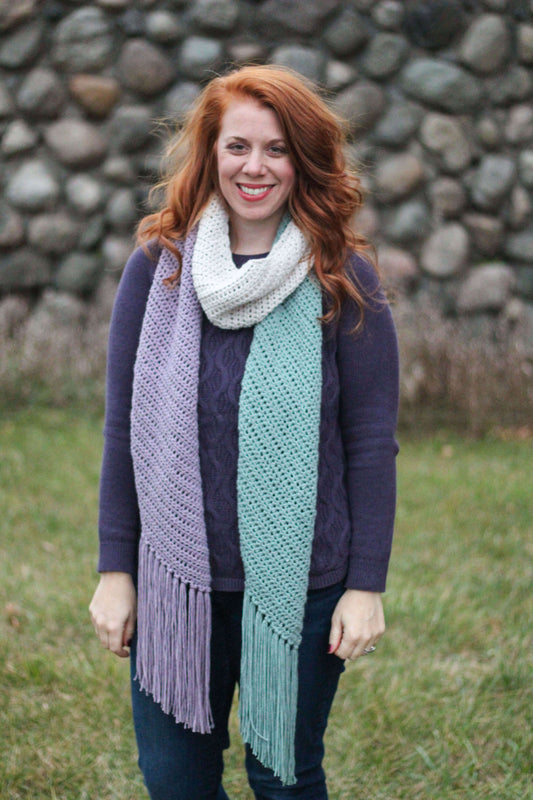 Crochet Kit - Trinity Wrap