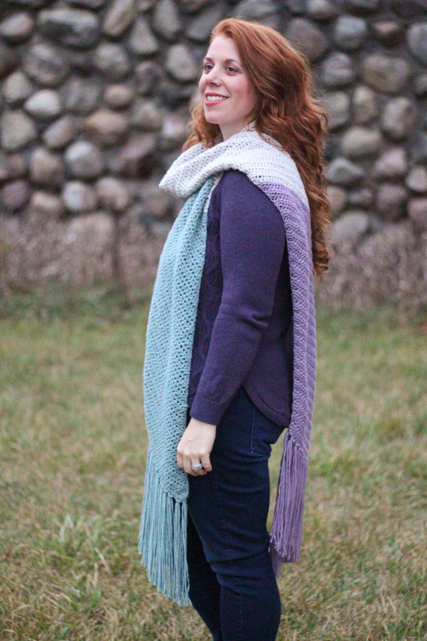 Crochet Kit - Trinity Wrap