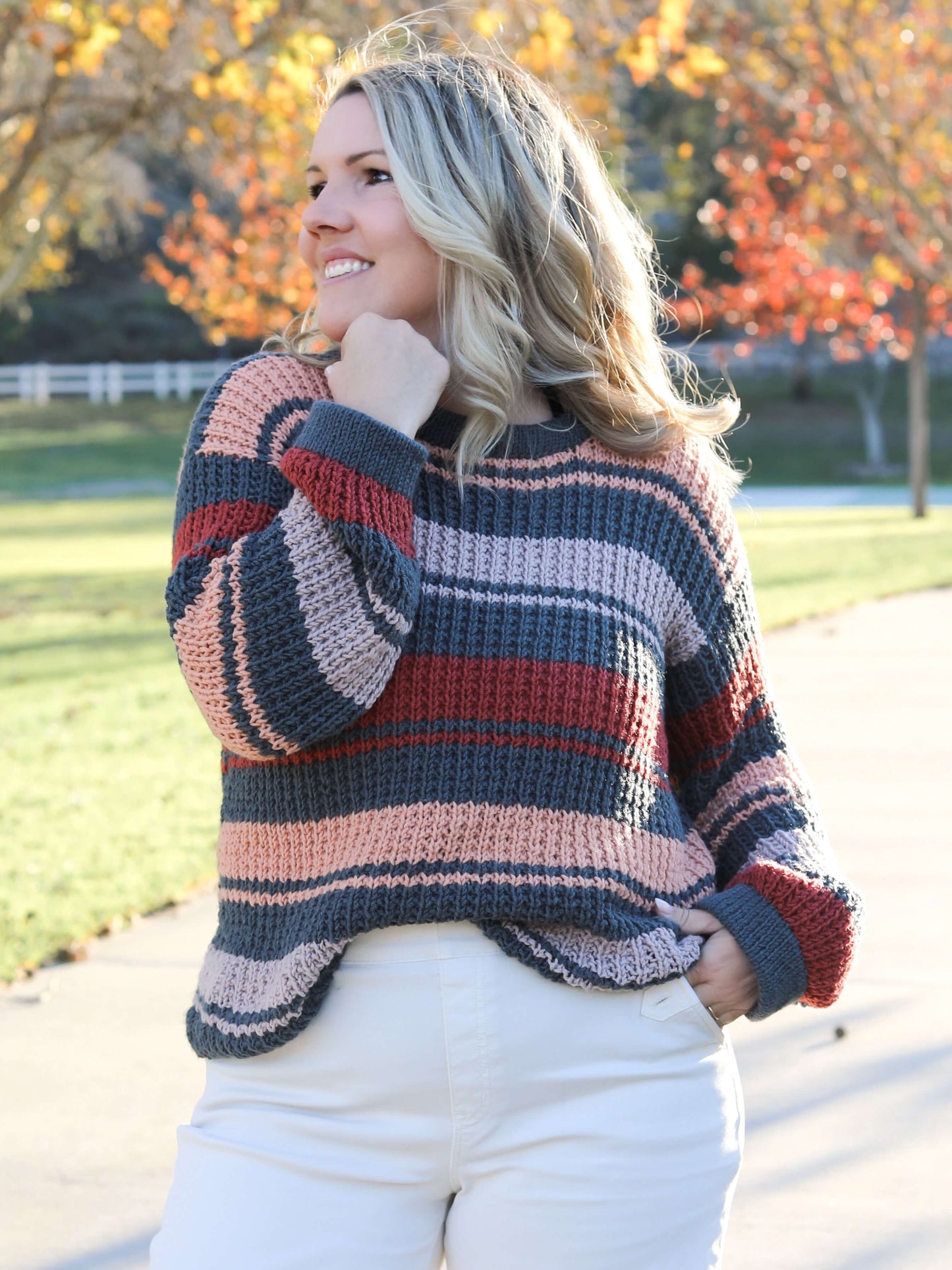 Knit Kit - Cinnastripe Sweater
