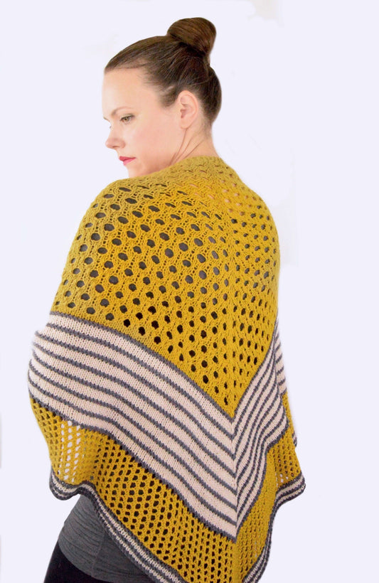 Knit Kit - Golden Hour Shawl