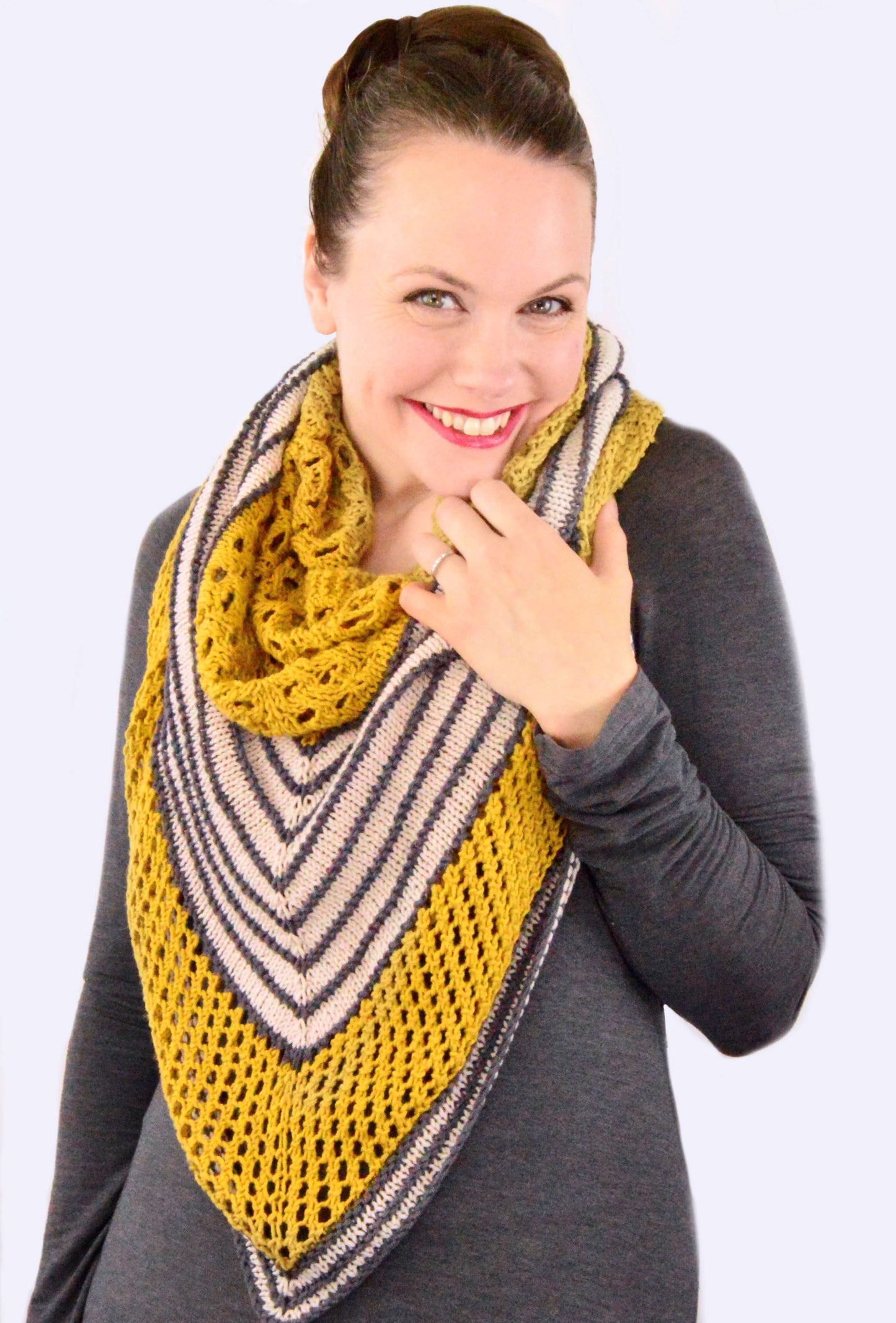 Knit Kit - Golden Hour Shawl