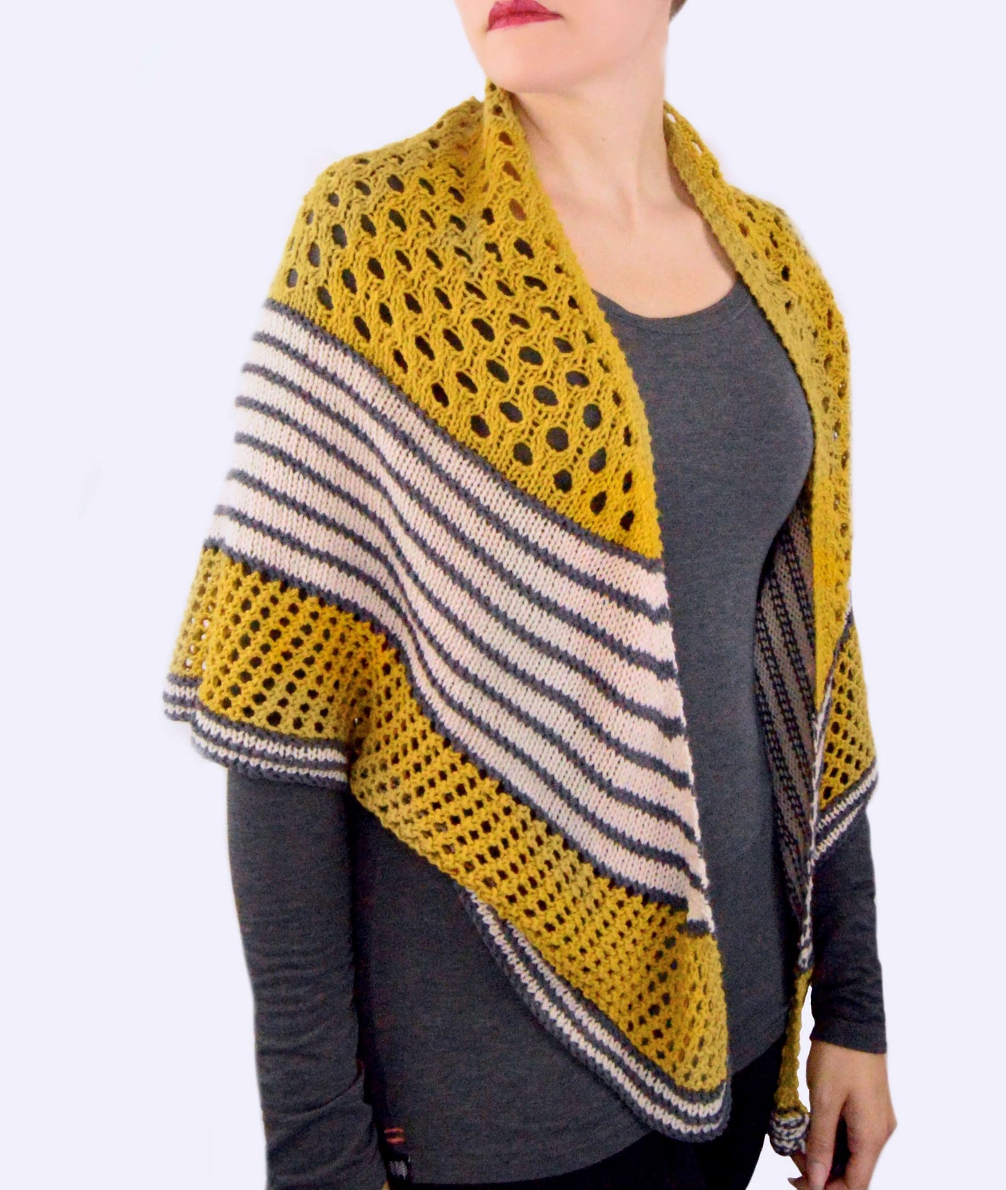 Knit Kit - Golden Hour Shawl