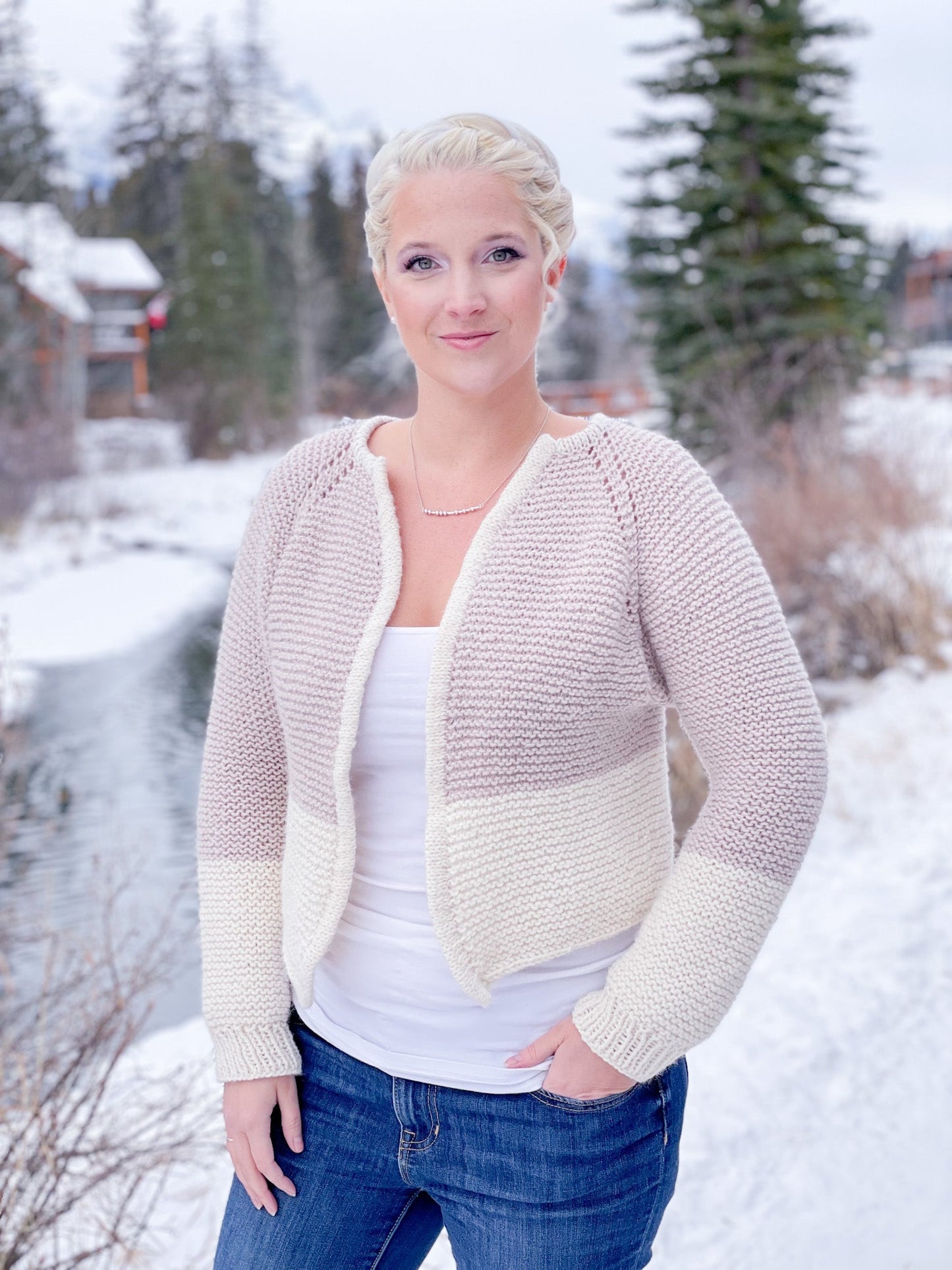 Knit Kit - Double Dipped Cardi