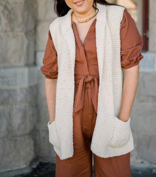 Crochet Kit - Honeycomb Vest