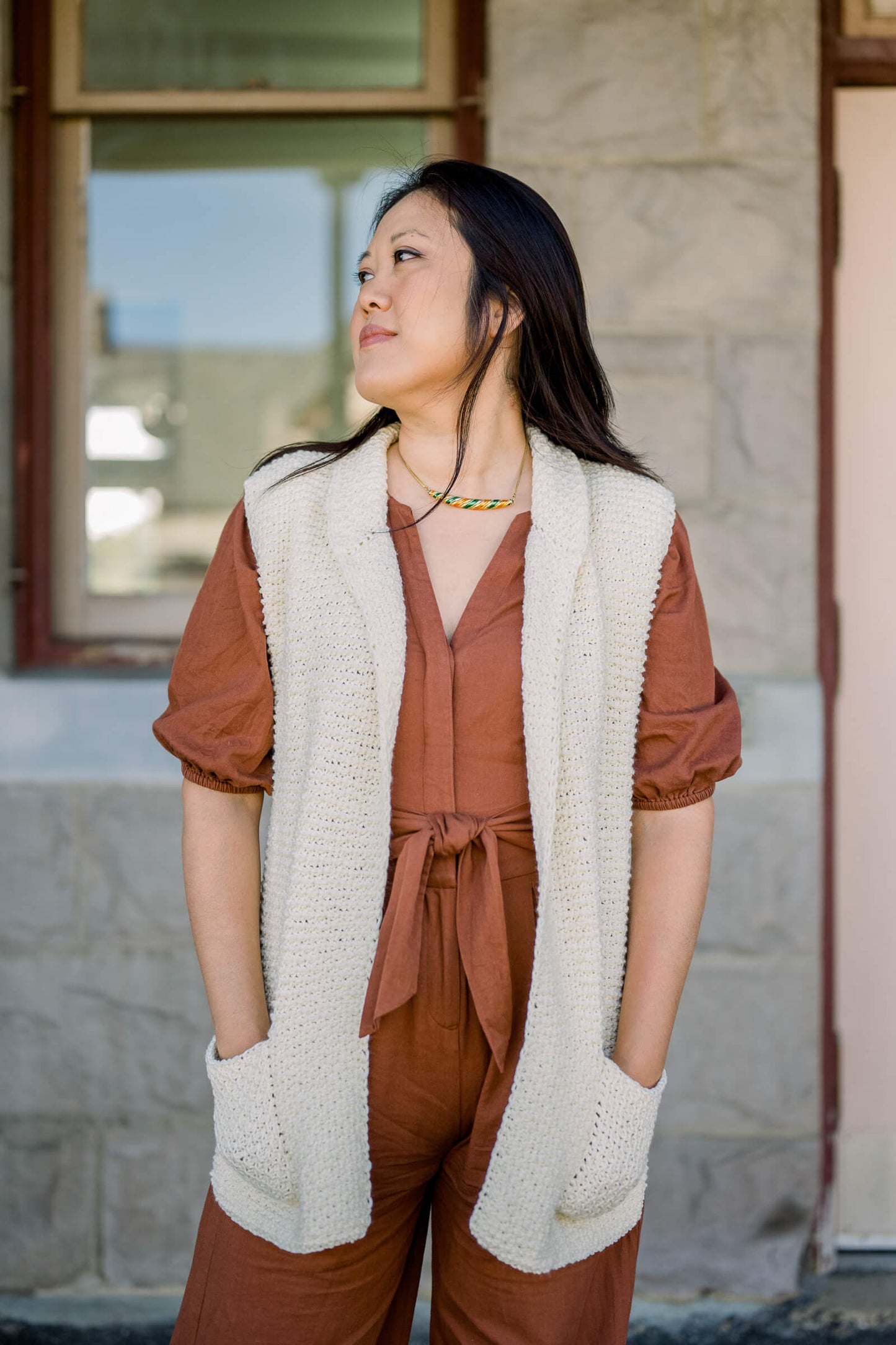 Crochet Kit - Honeycomb Vest