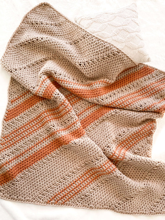 Crochet Kit - Pumpkin Spice Blanket