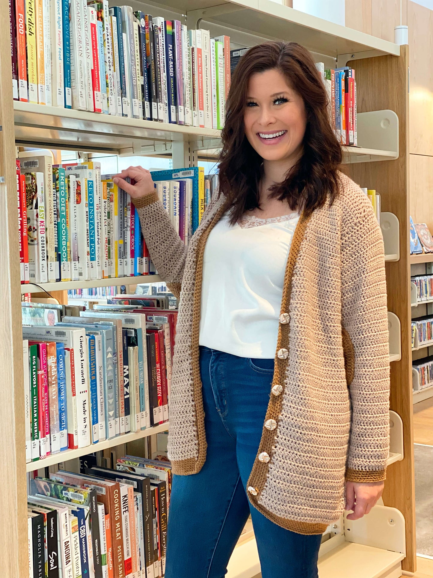 Crochet Kit - Librarian Cardigan