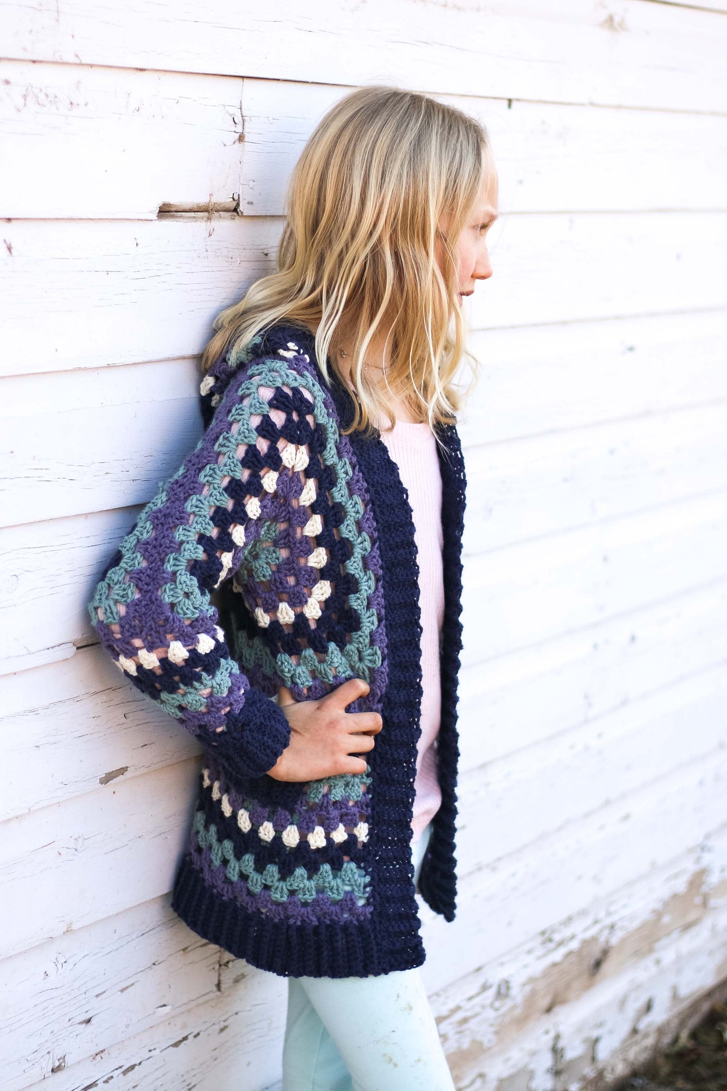 Crochet Kit - Kids Campfire Cardigan