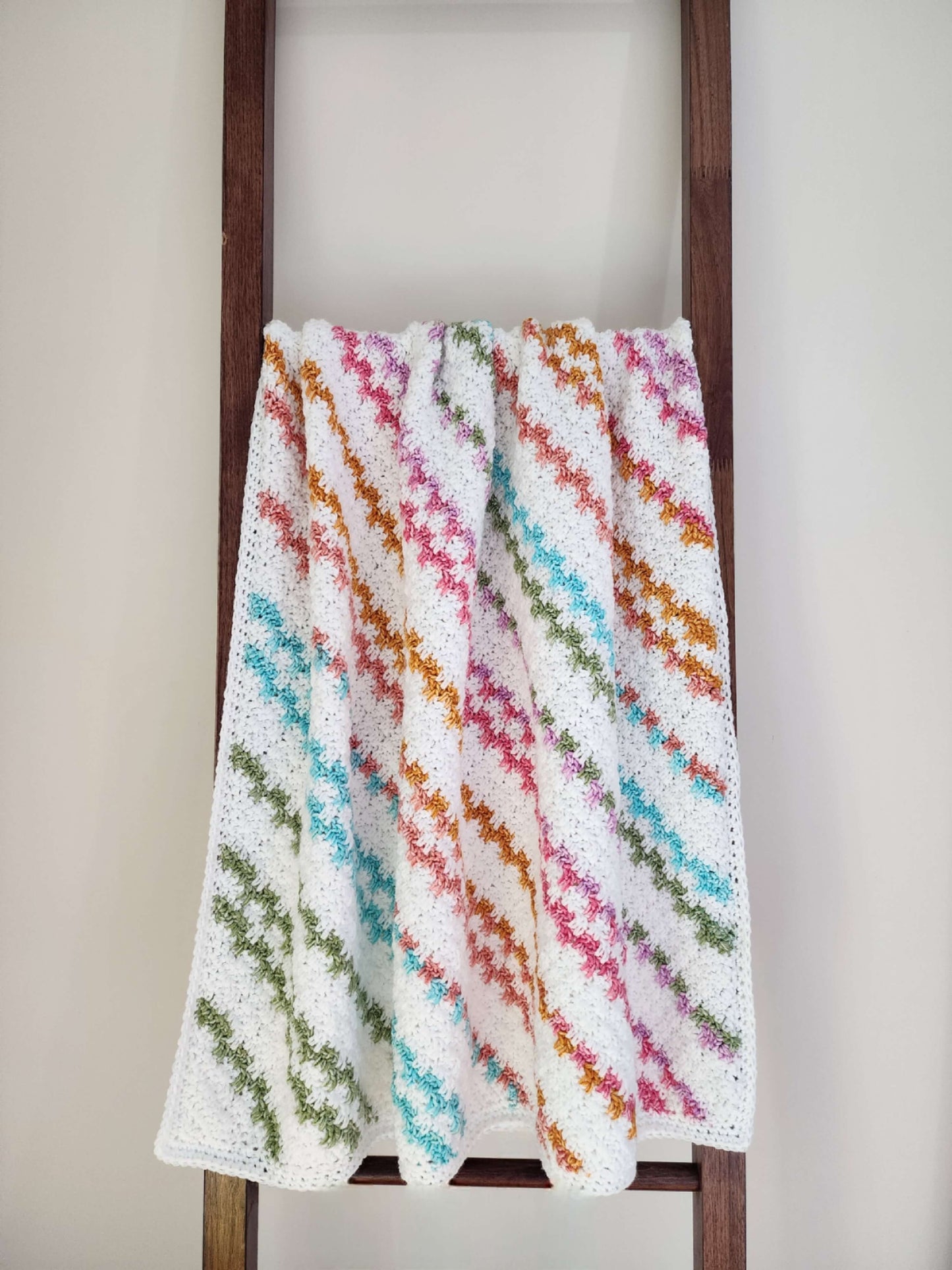 Crochet Kit - Candy Stripes C2C Lapghan