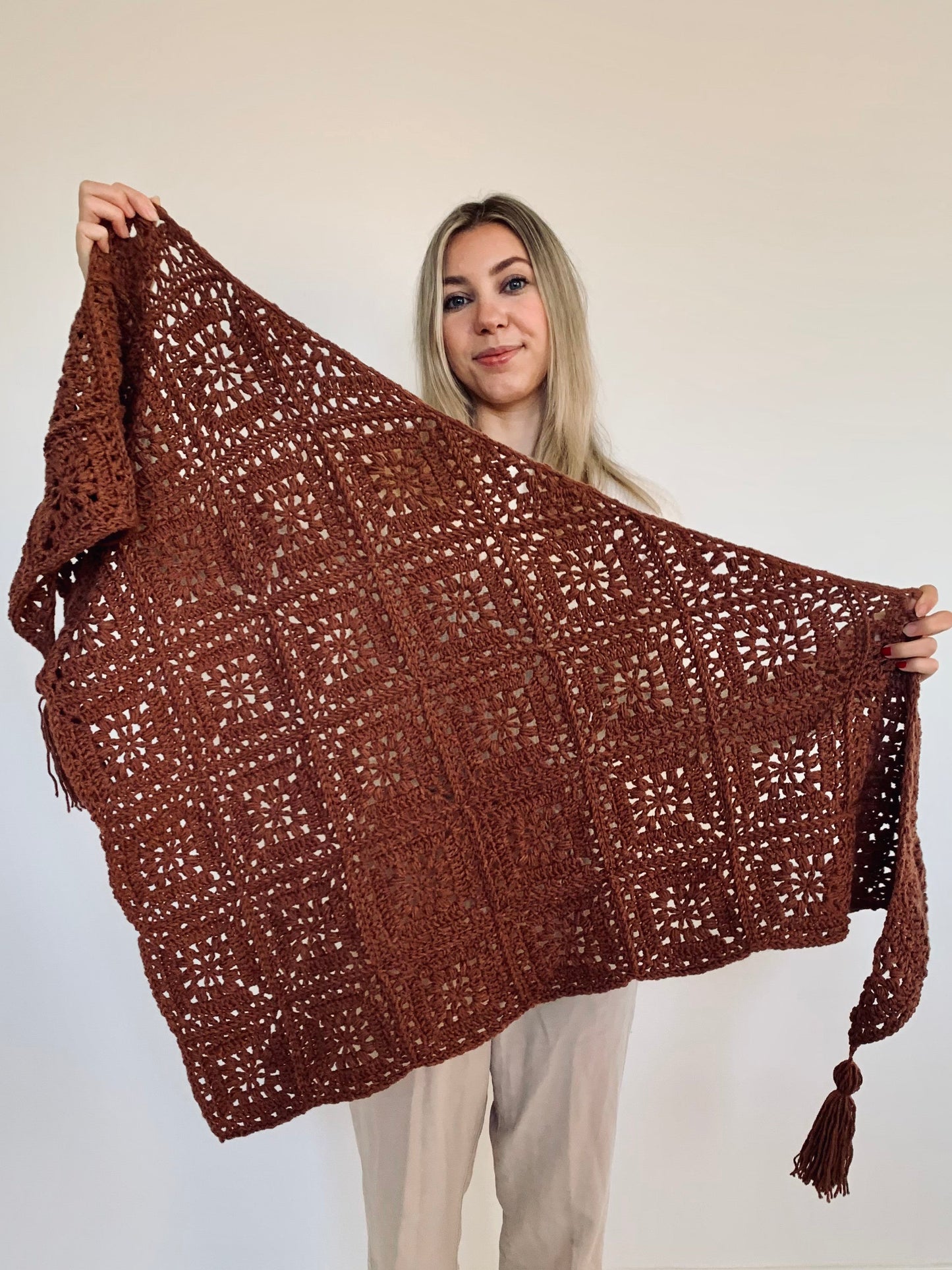 Crochet Kit - Tulip Square Shawl