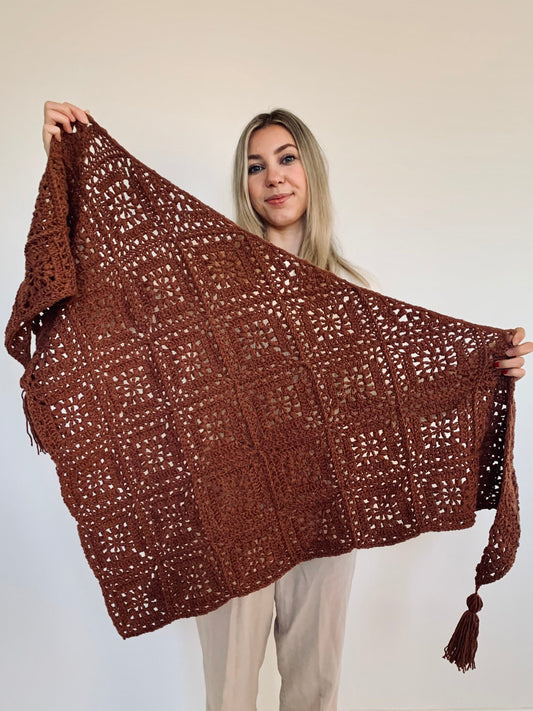 Crochet Kit - Tulip Square Shawl