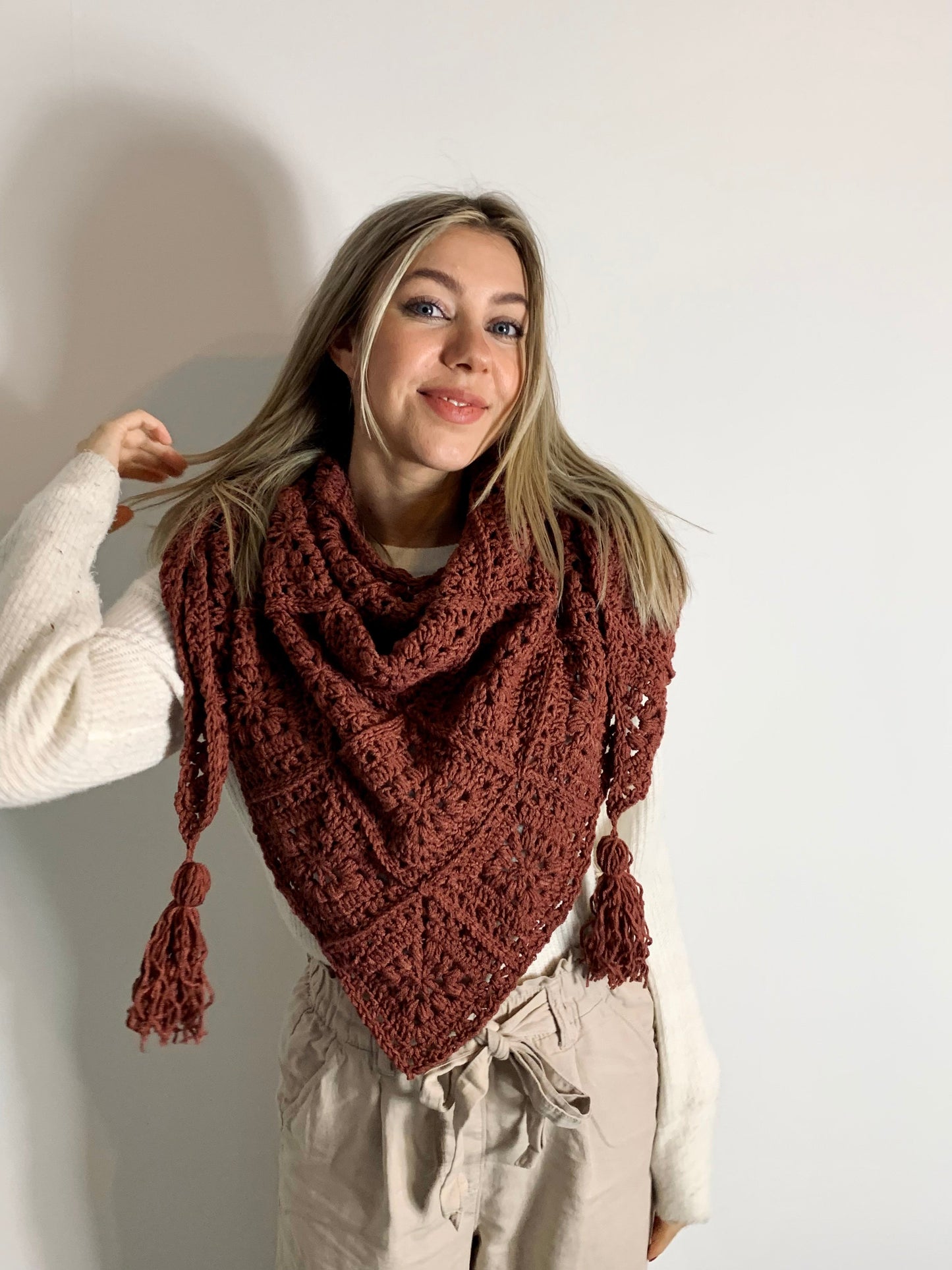 Crochet Kit - Tulip Square Shawl